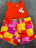 Y2K Warm Colored Patchwork Set