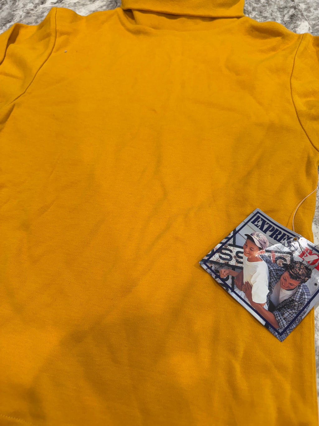 NWT Yellow Turtleneck