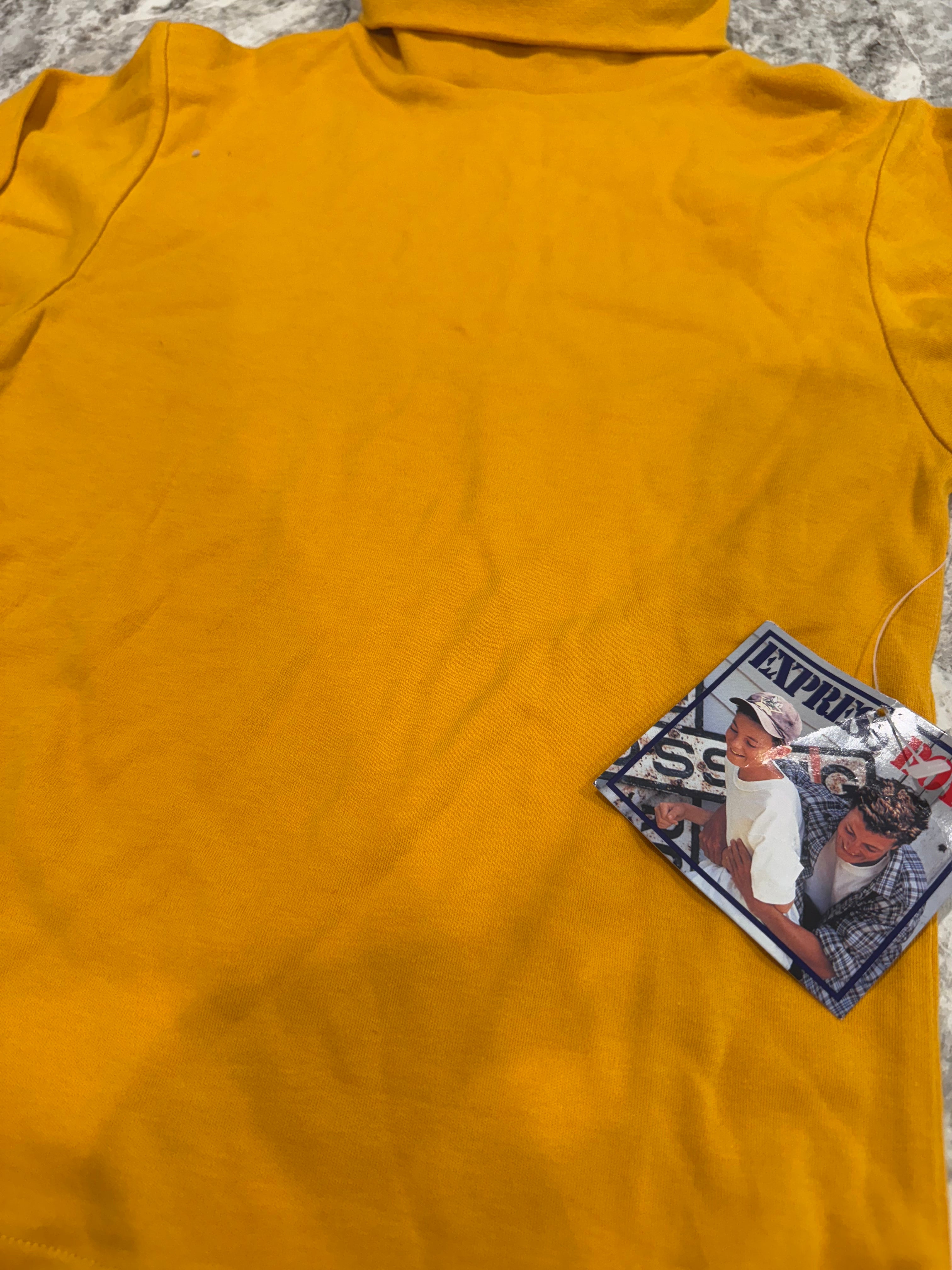 NWT Yellow Turtleneck