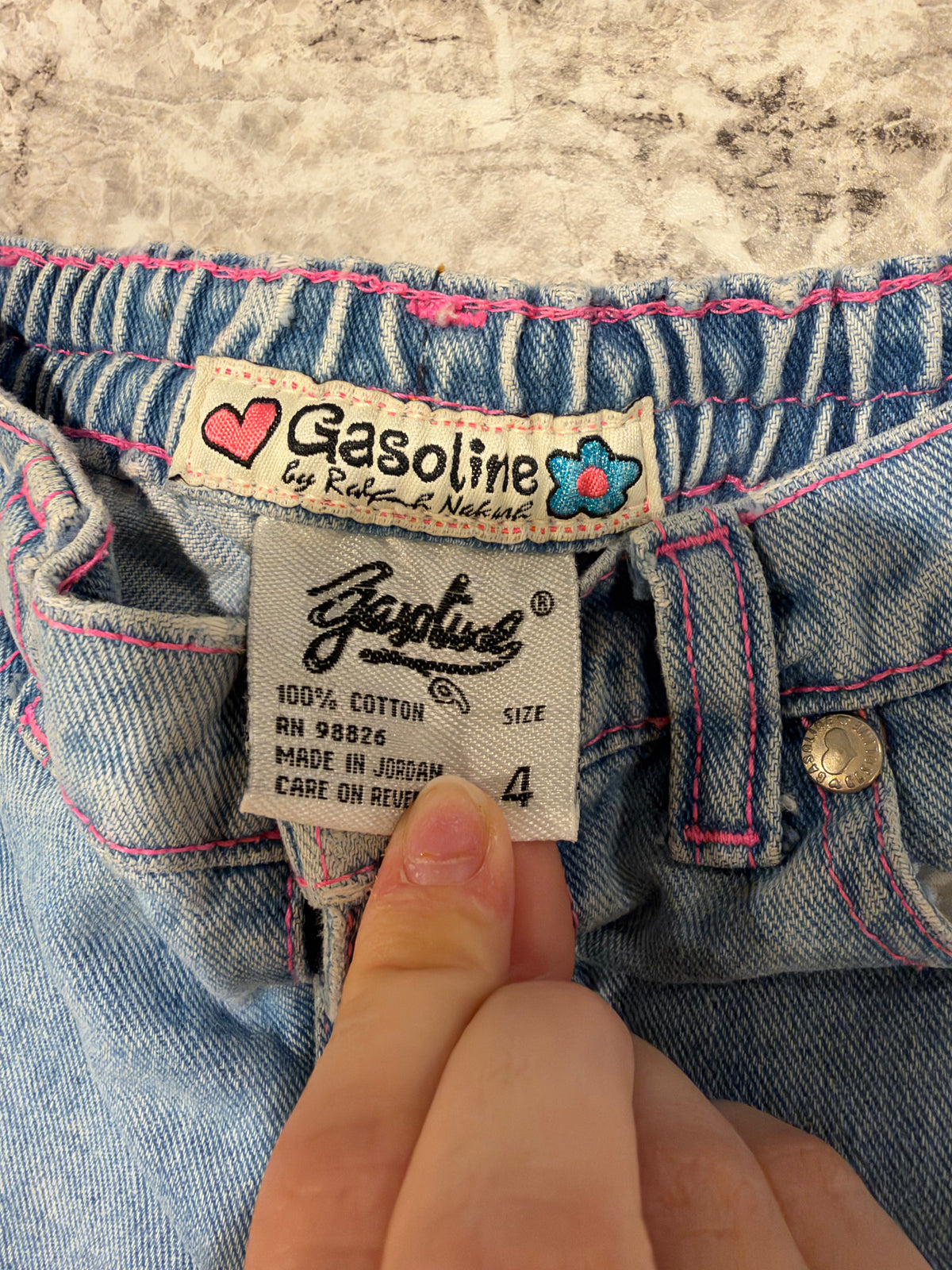 Y2K Gasoline Denim Jeans