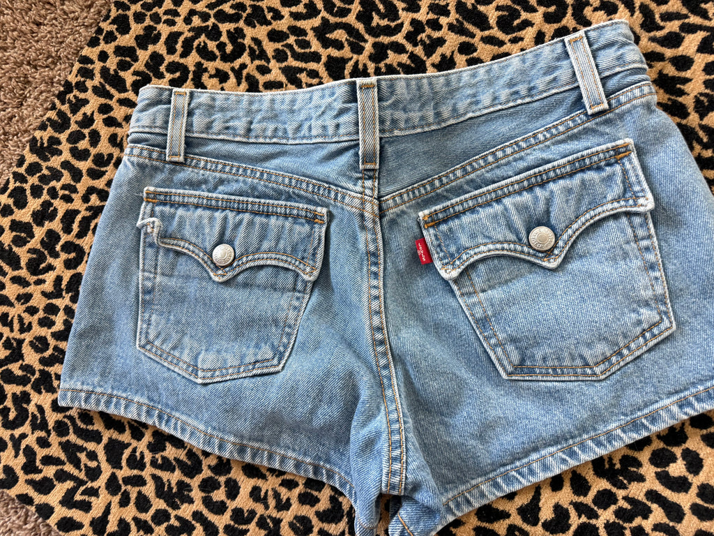 Vintage Low-Rise Levi Shorts