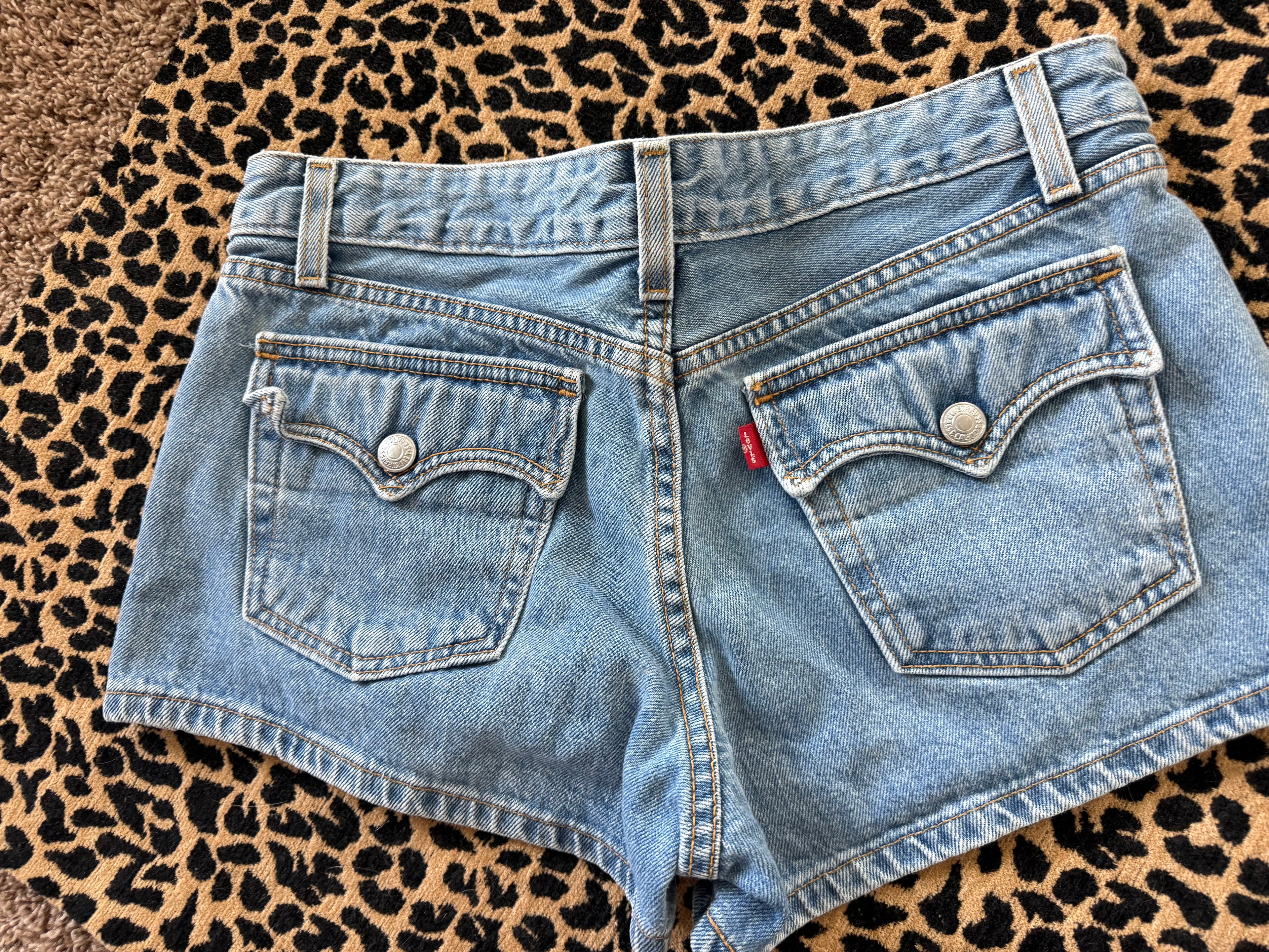 Vintage Low-Rise Levi Shorts