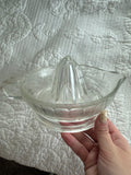 Antique ClearGlass Citrus Juicer