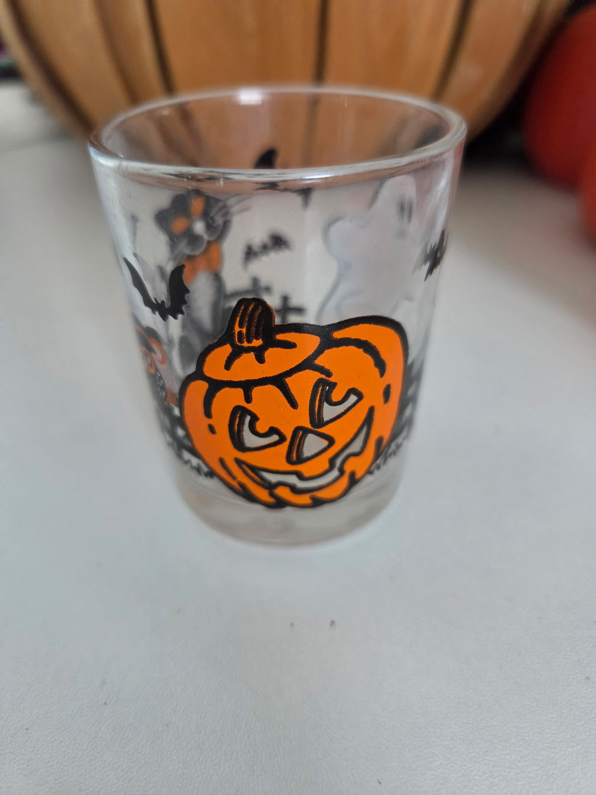 Vintage Halloween Votive