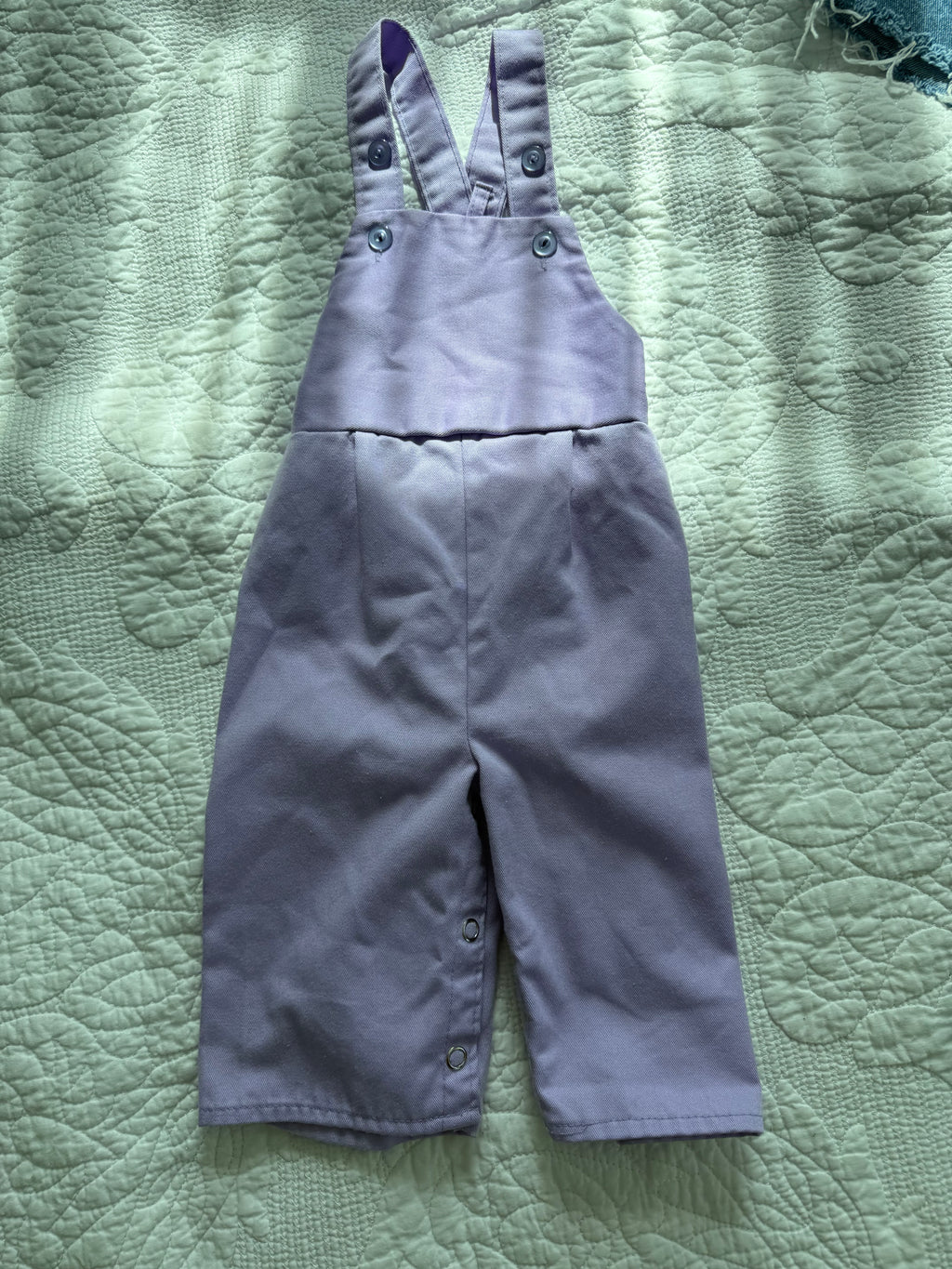 Vintage Lavender Overalls