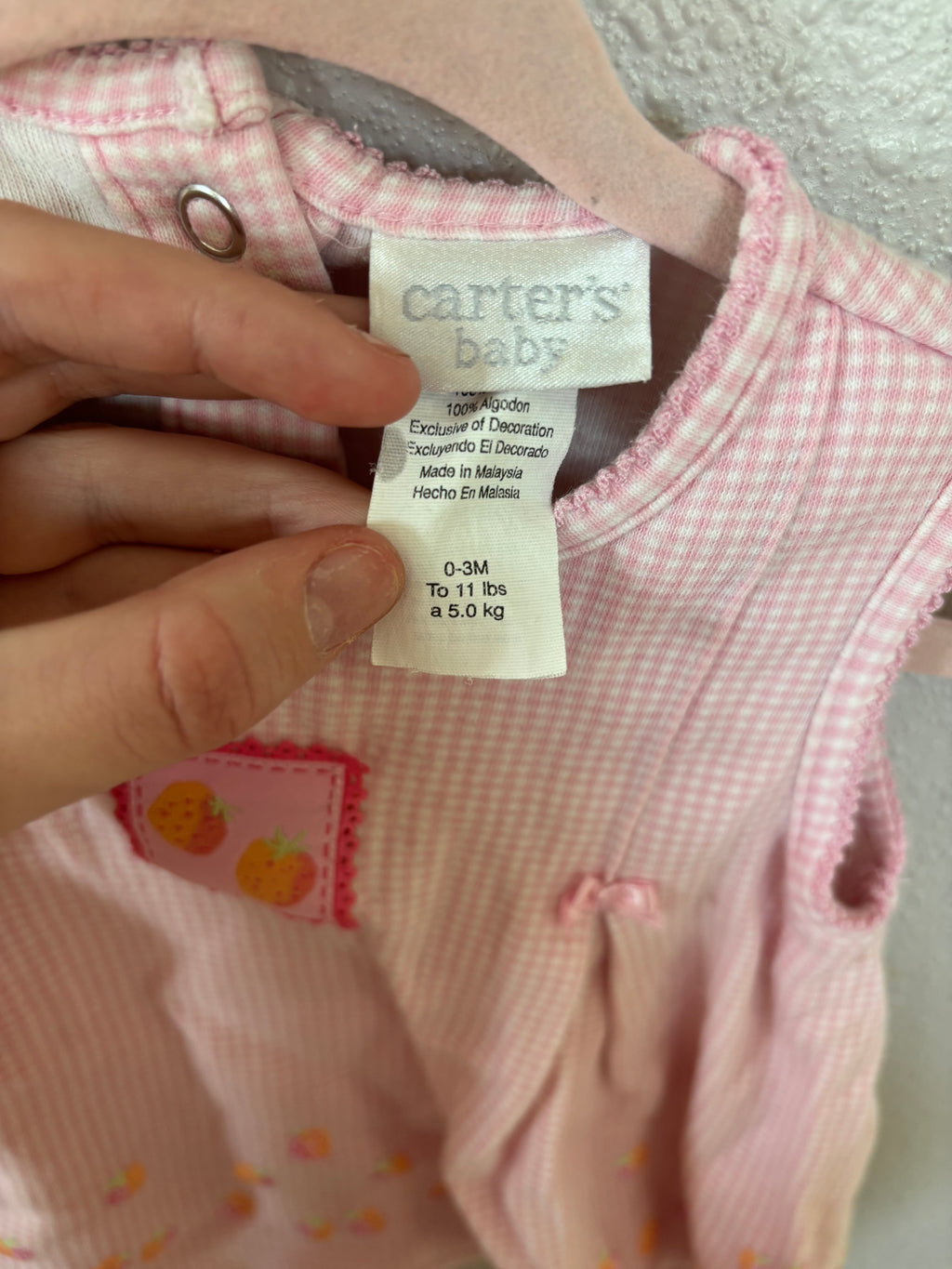Y2K Strawberry Gingham outfit