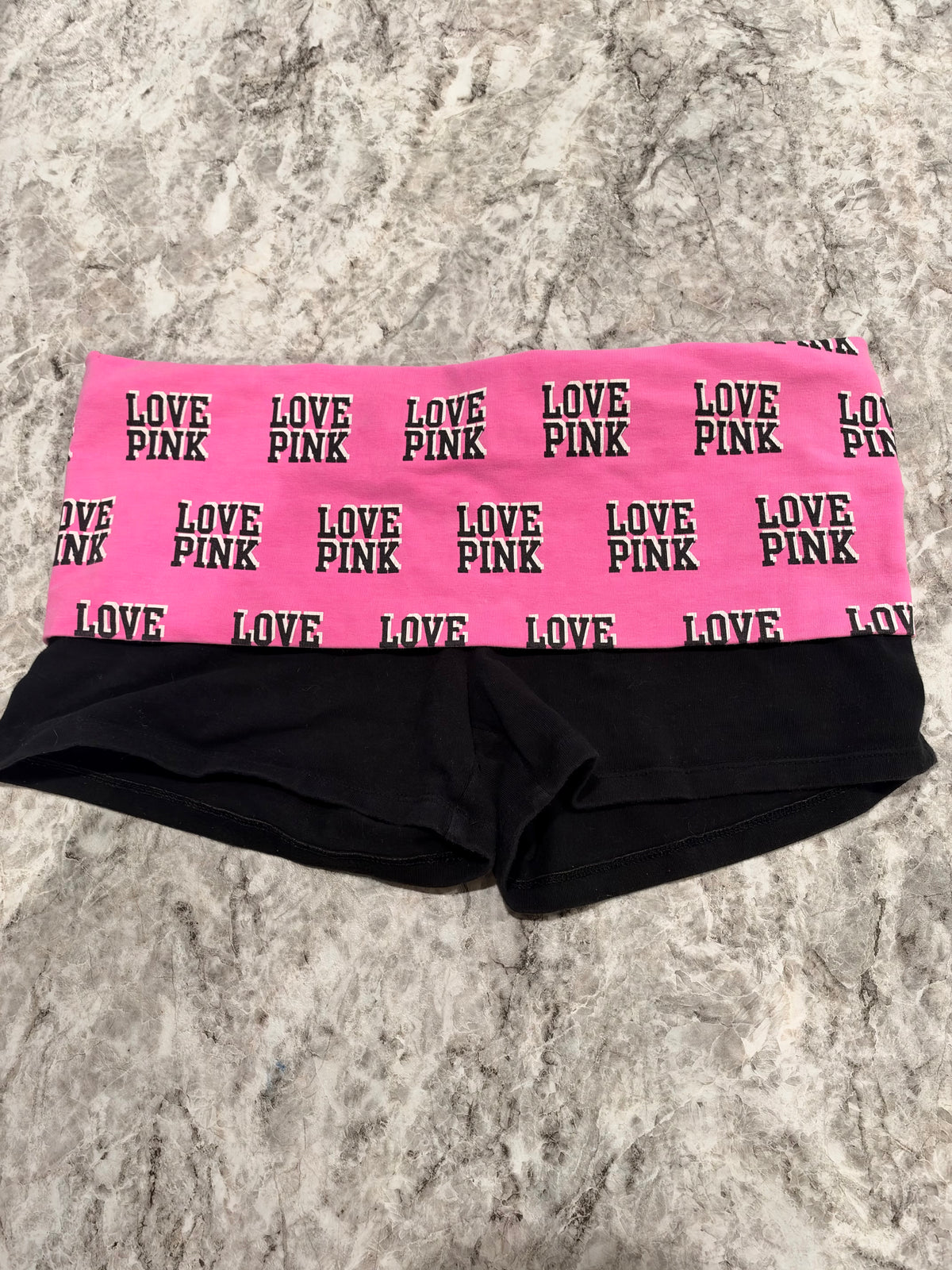 Y2K PINK Foldover Shorts