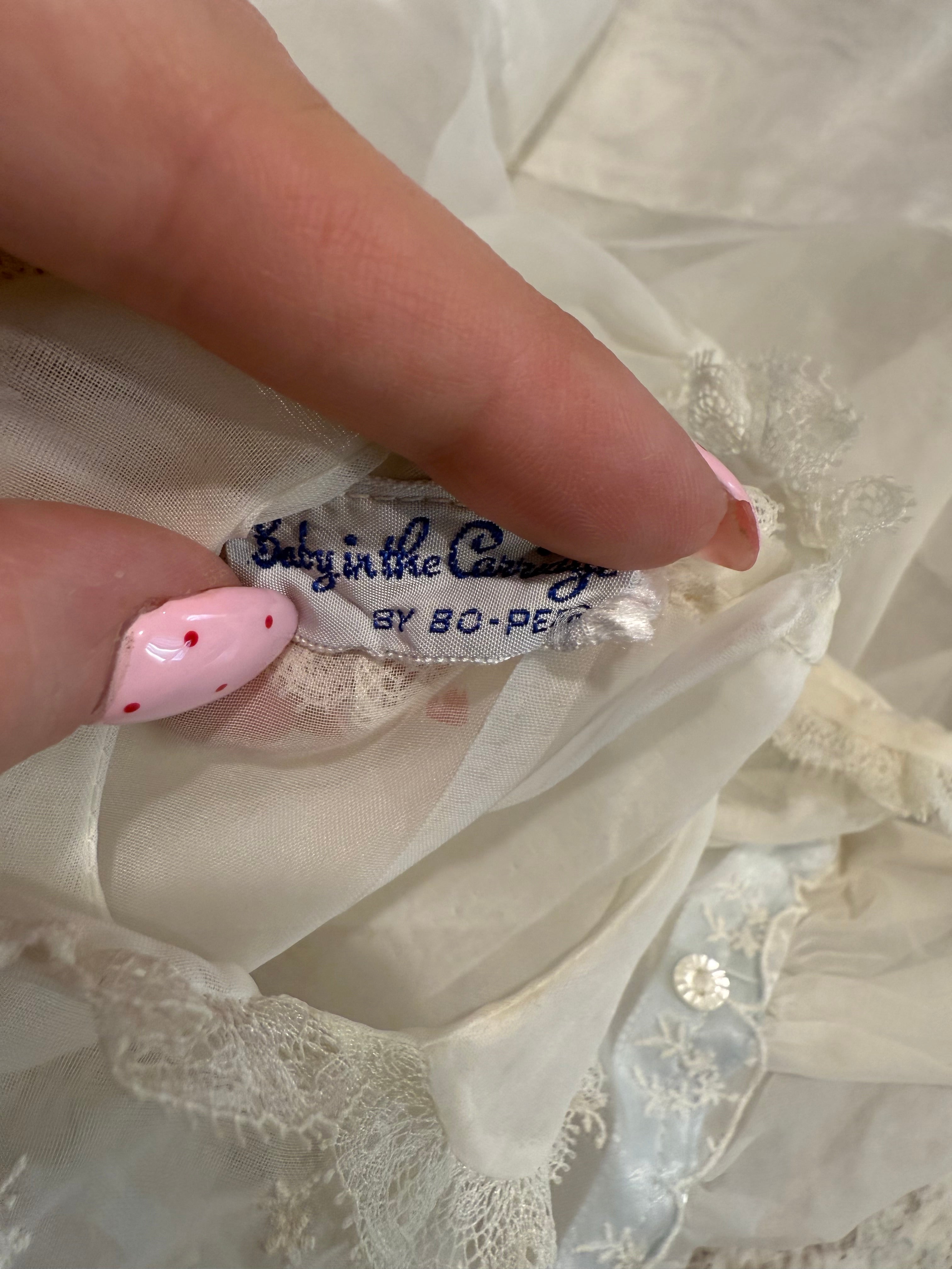 Vintage Sheer Lace Dress