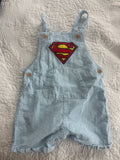 Y2K DC Comics Superman Overalls