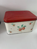 1950’s Metal Apple Bread Box