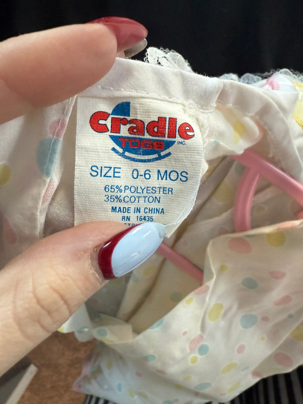 Vintage Cradle Togs Balloon Bubble