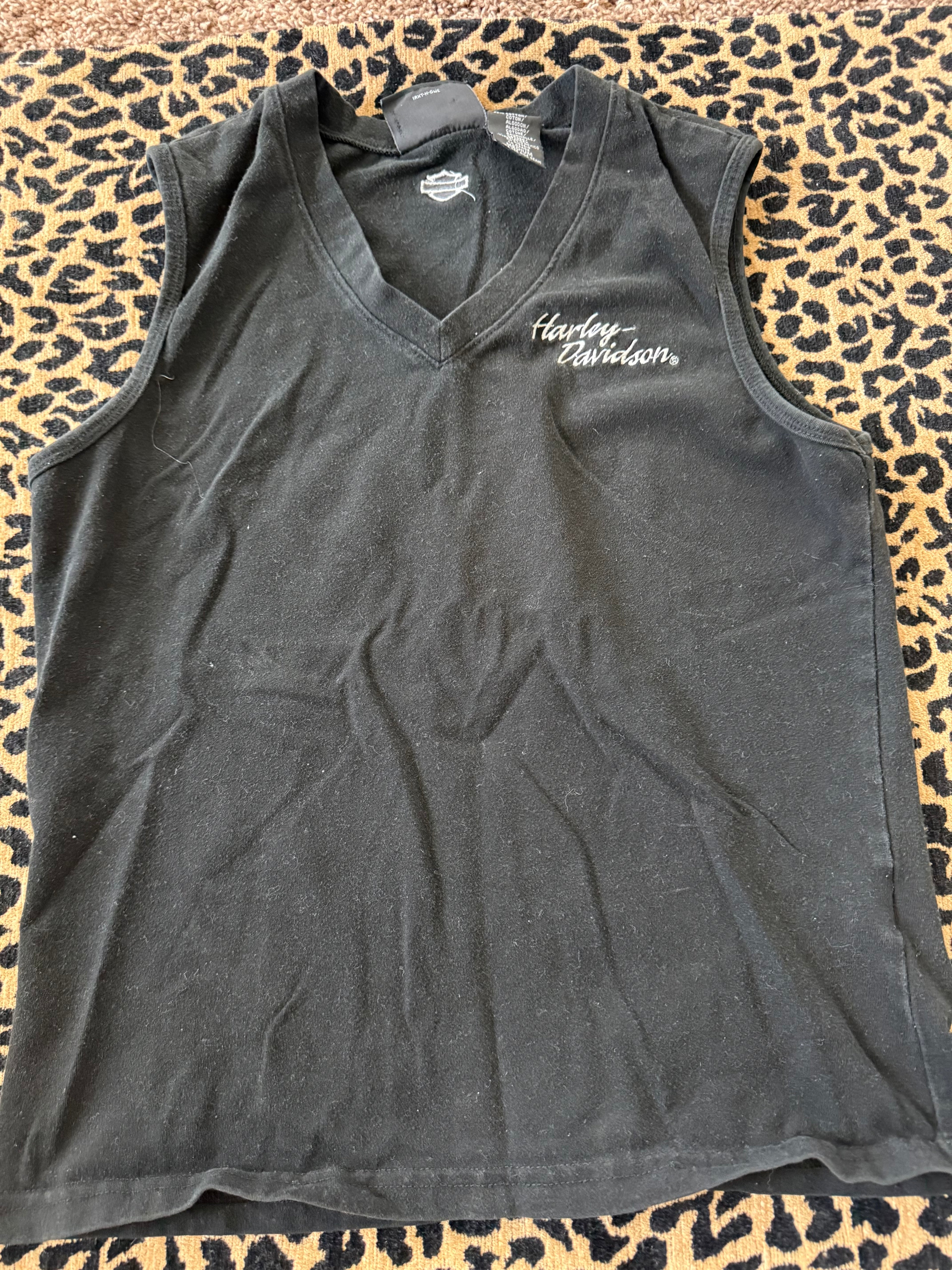 Vintage Harley Davidson Tank