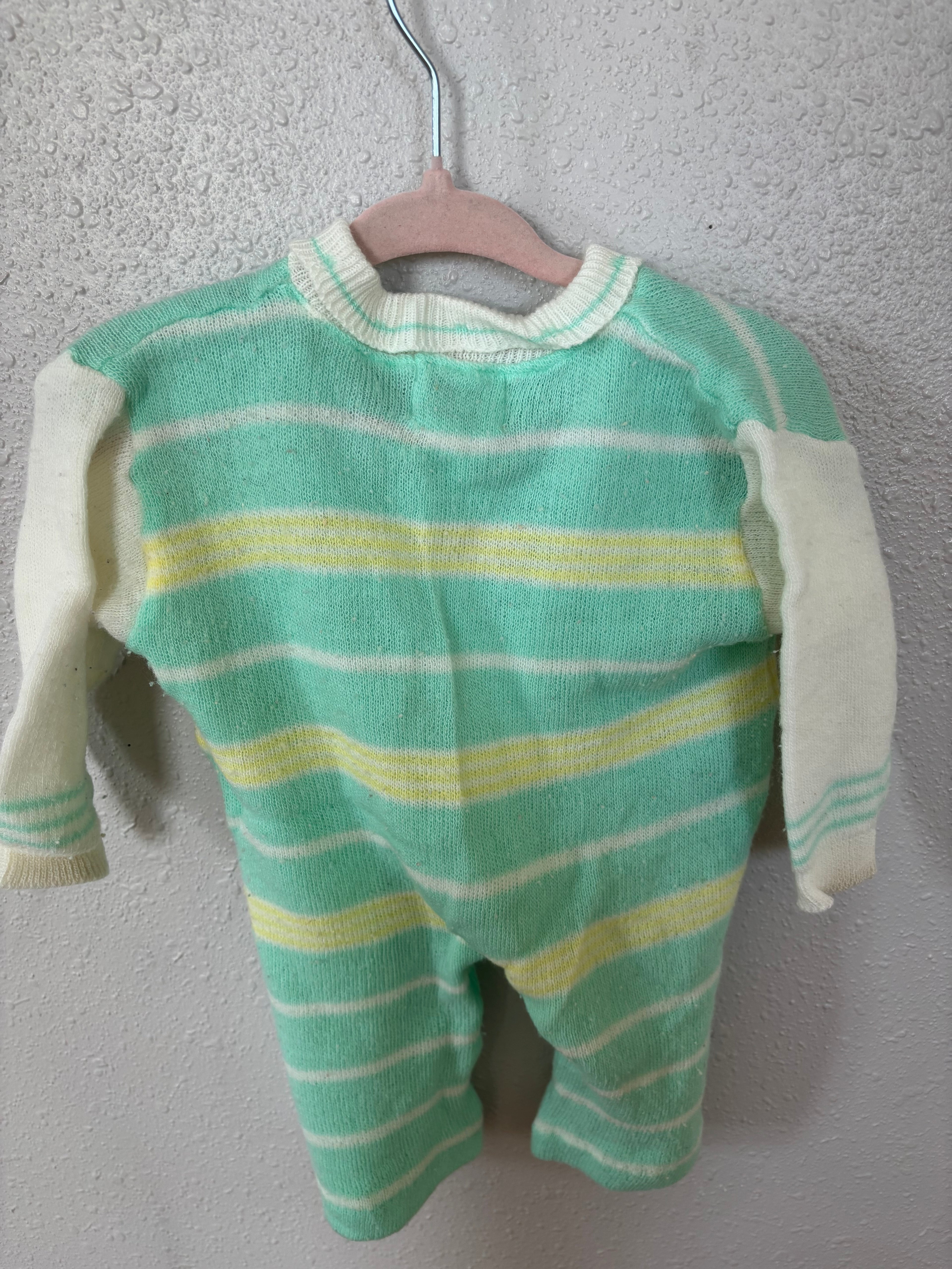 Vintage Knit Detailed Jumper