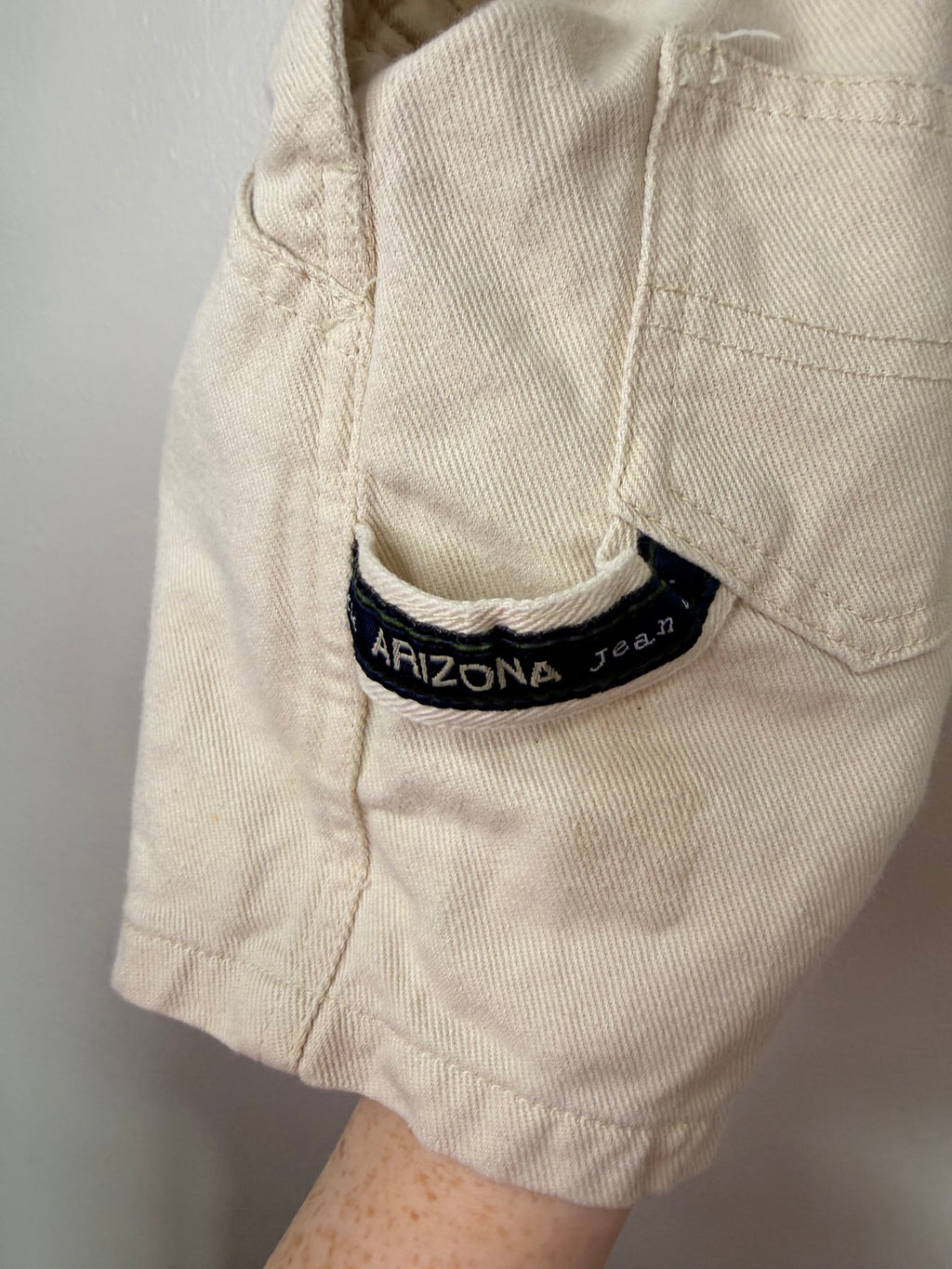 Y2K Arizona Khaki Shortalls