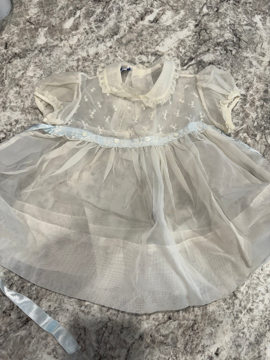 Vintage Sheer Lace Dress
