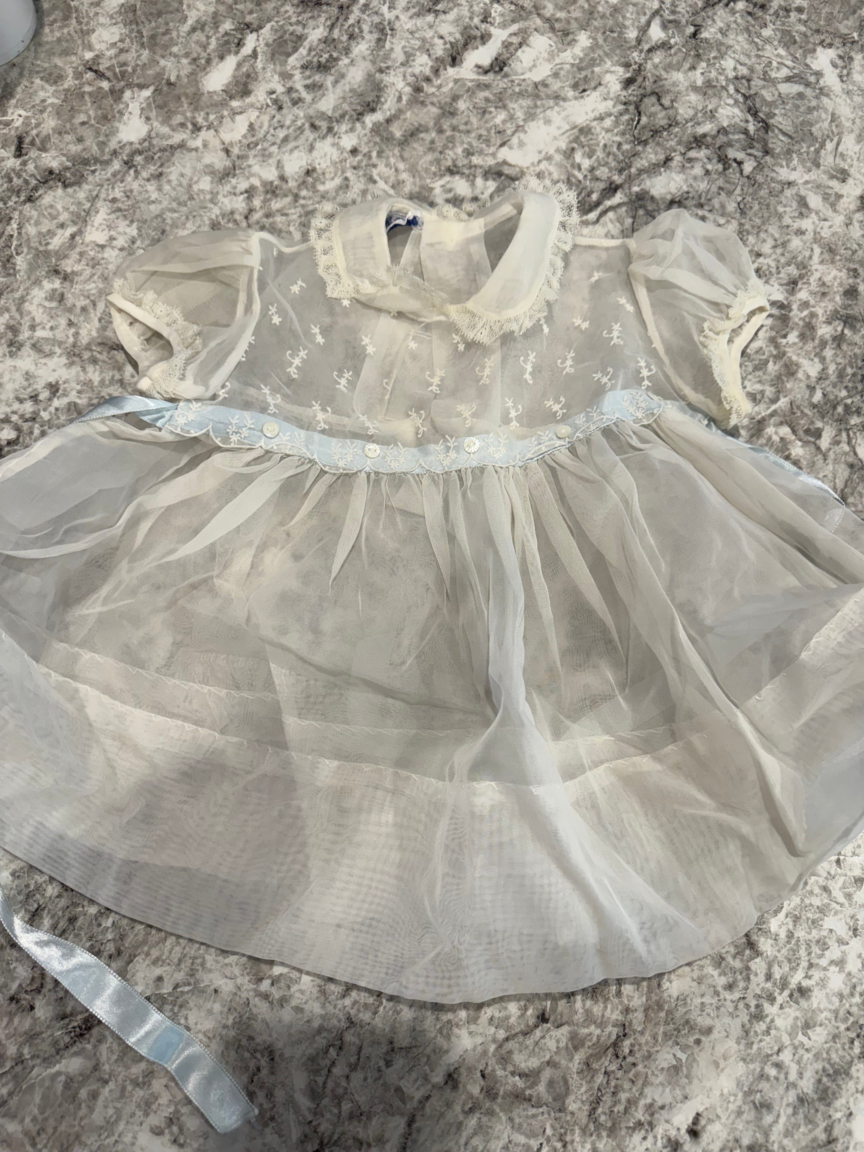 Vintage Sheer Lace Dress