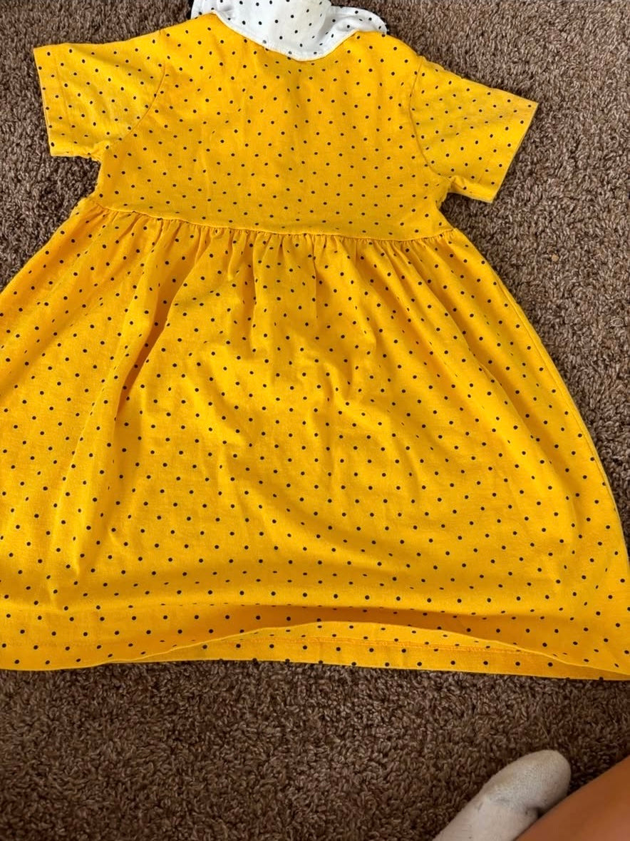 Vintage Bee Polka Dot Dress
