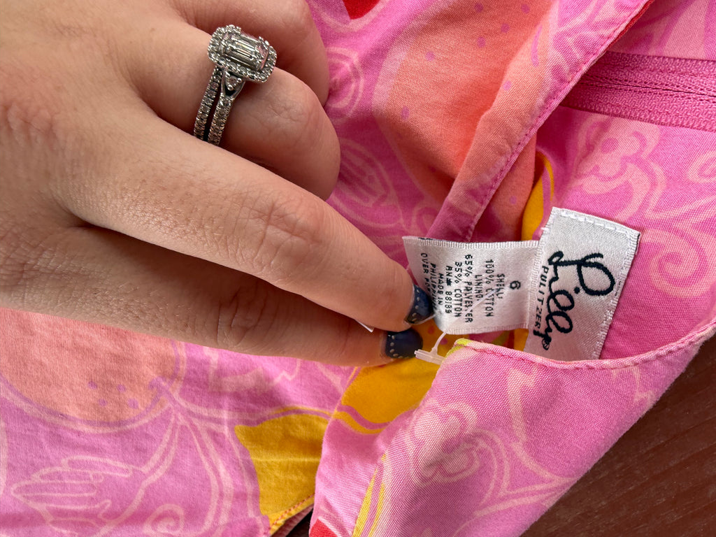 Y2K Lilly Pulitzer Fruit Dress
