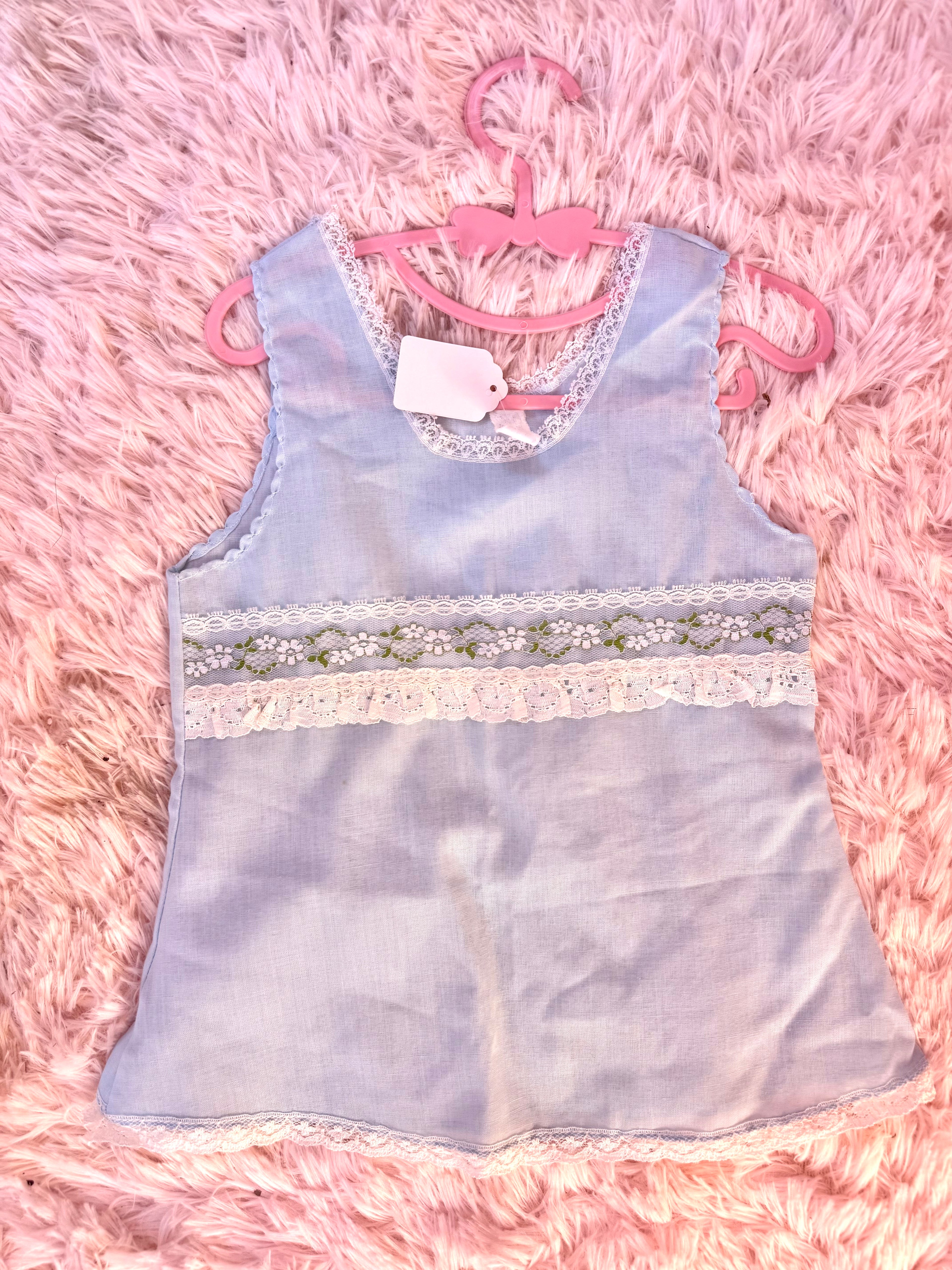 Vintage Detailed Tank/Dress