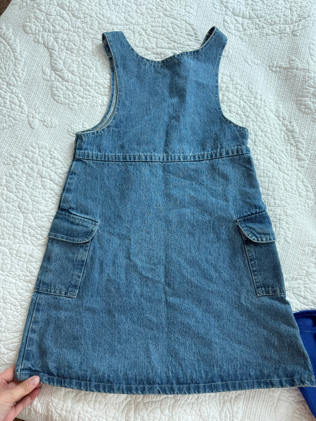 Vintage Denim Butterfly Dress