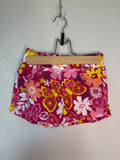 Y2K Basic Editions Pink Patterned Shorts