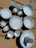38pc Blues Fine China Set