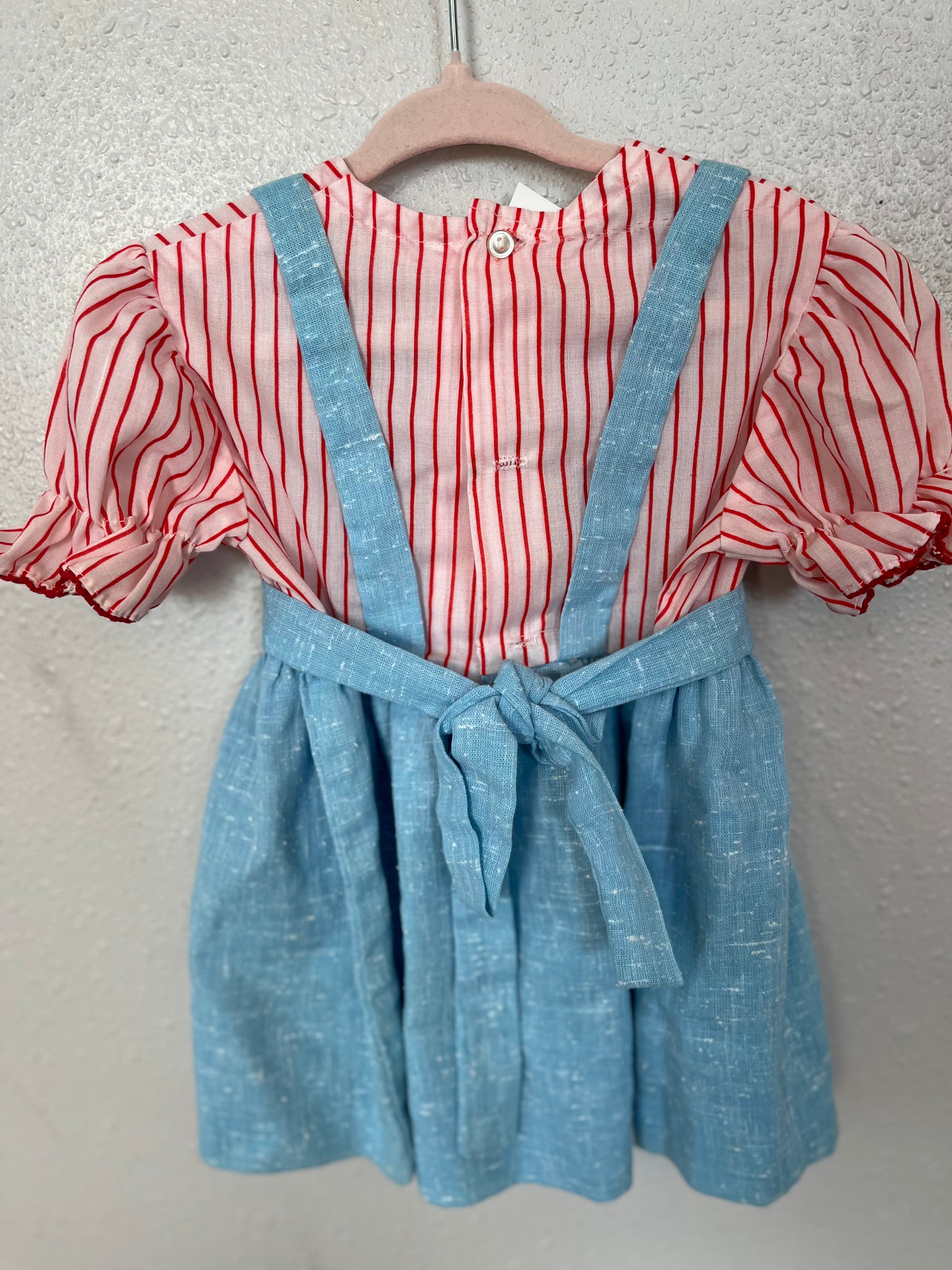 Vintage Milkmaid Dress