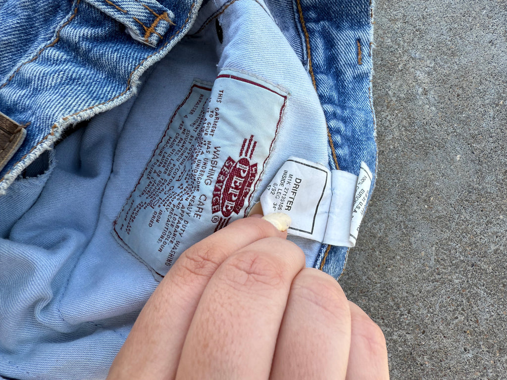 Vintage World Pepe Service Jeans