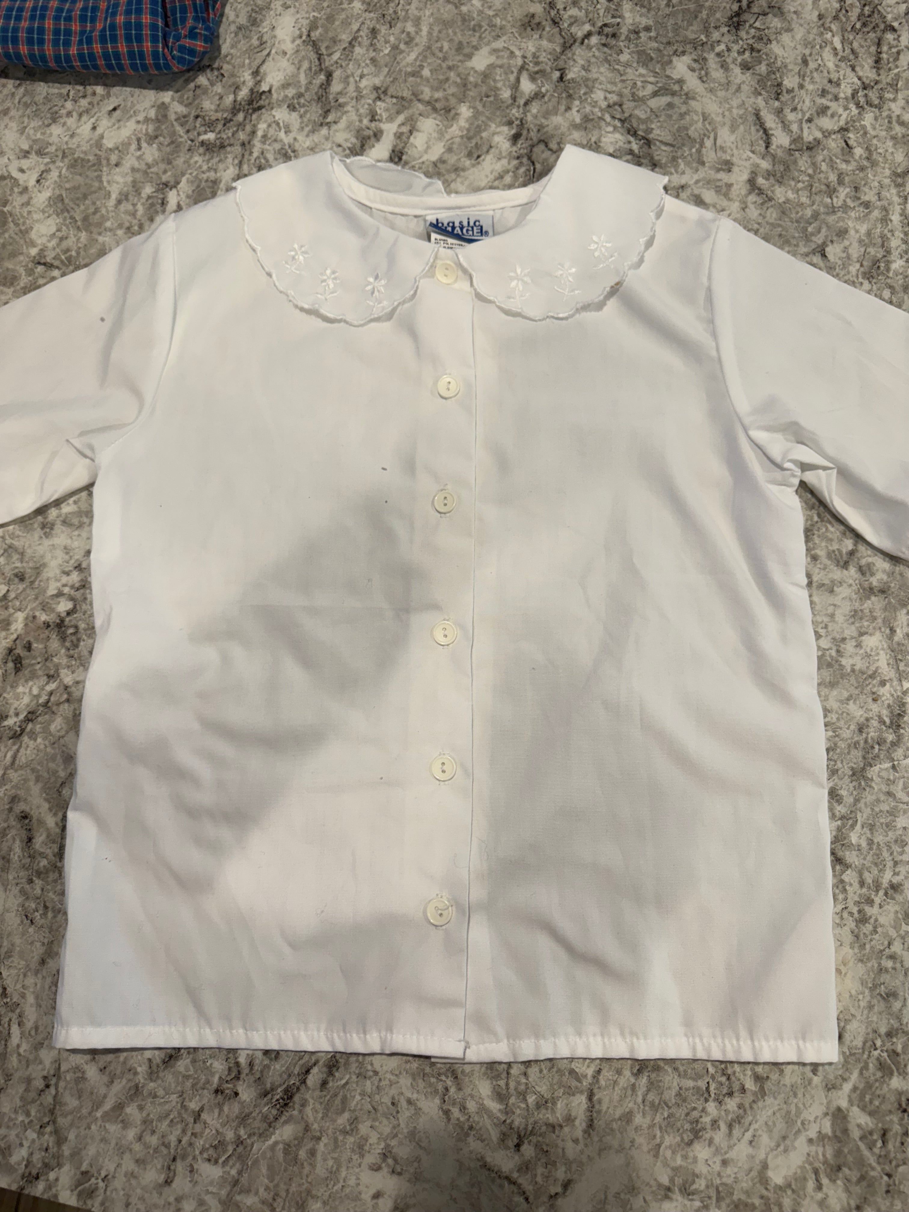 Vintage White Blouse