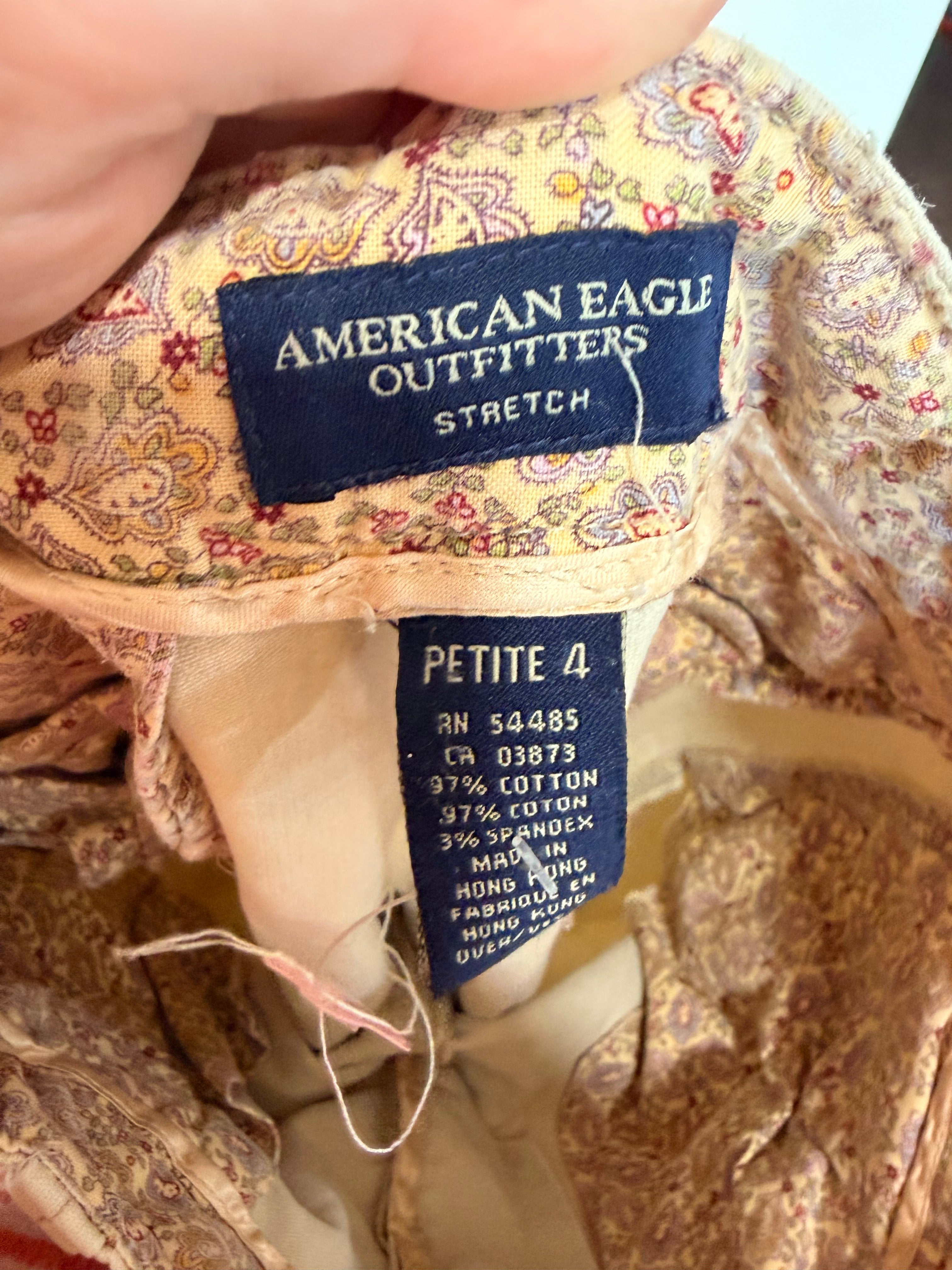 Y2K American Eagle Khaki Slacks