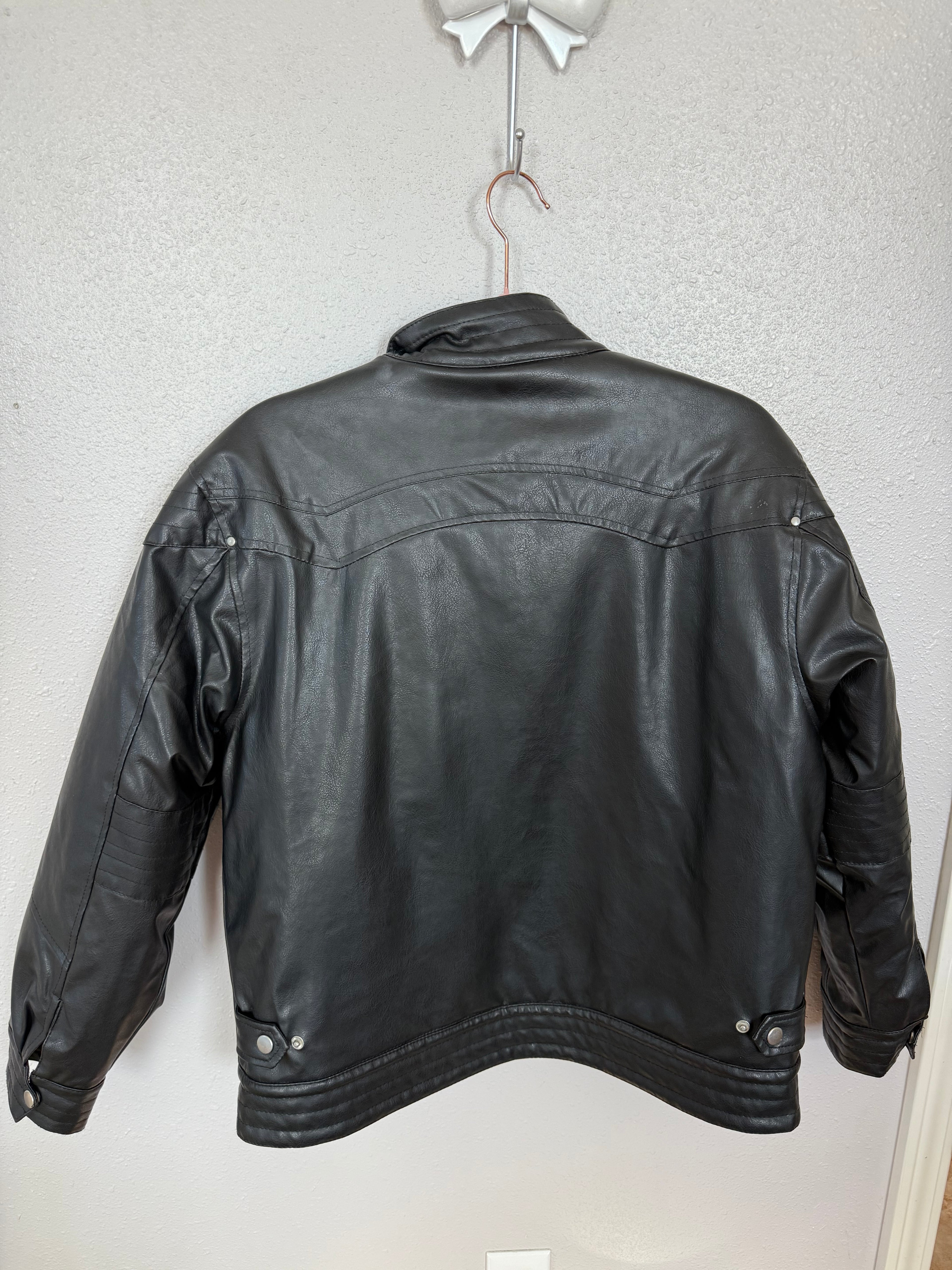 Vintage U.S Polo Assn. Leather Coat