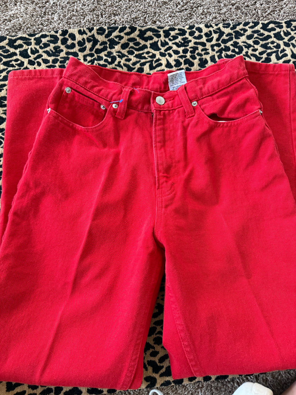 Vintage Jordache Red Jeans