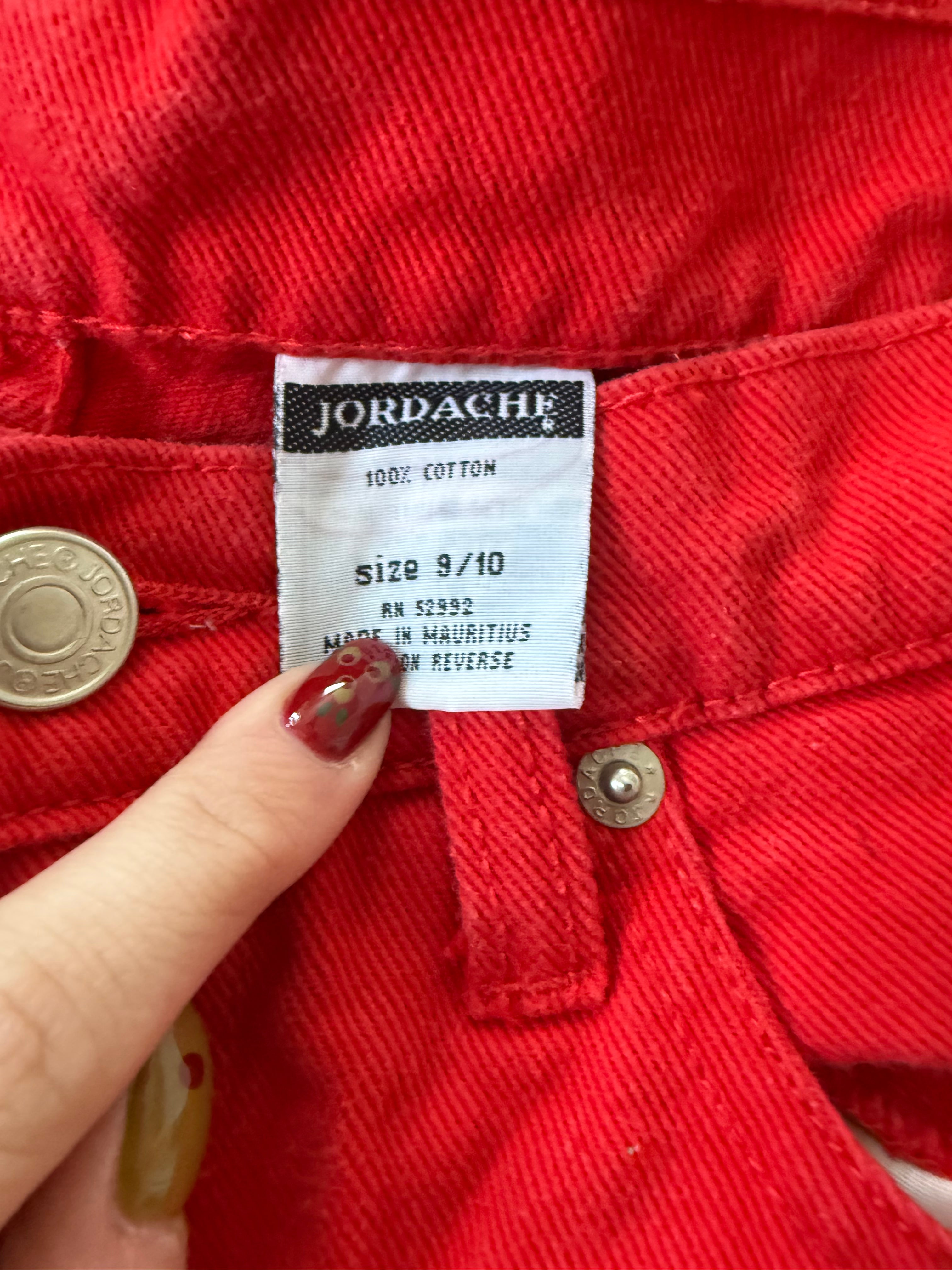 Vintage Jordache Red Jeans