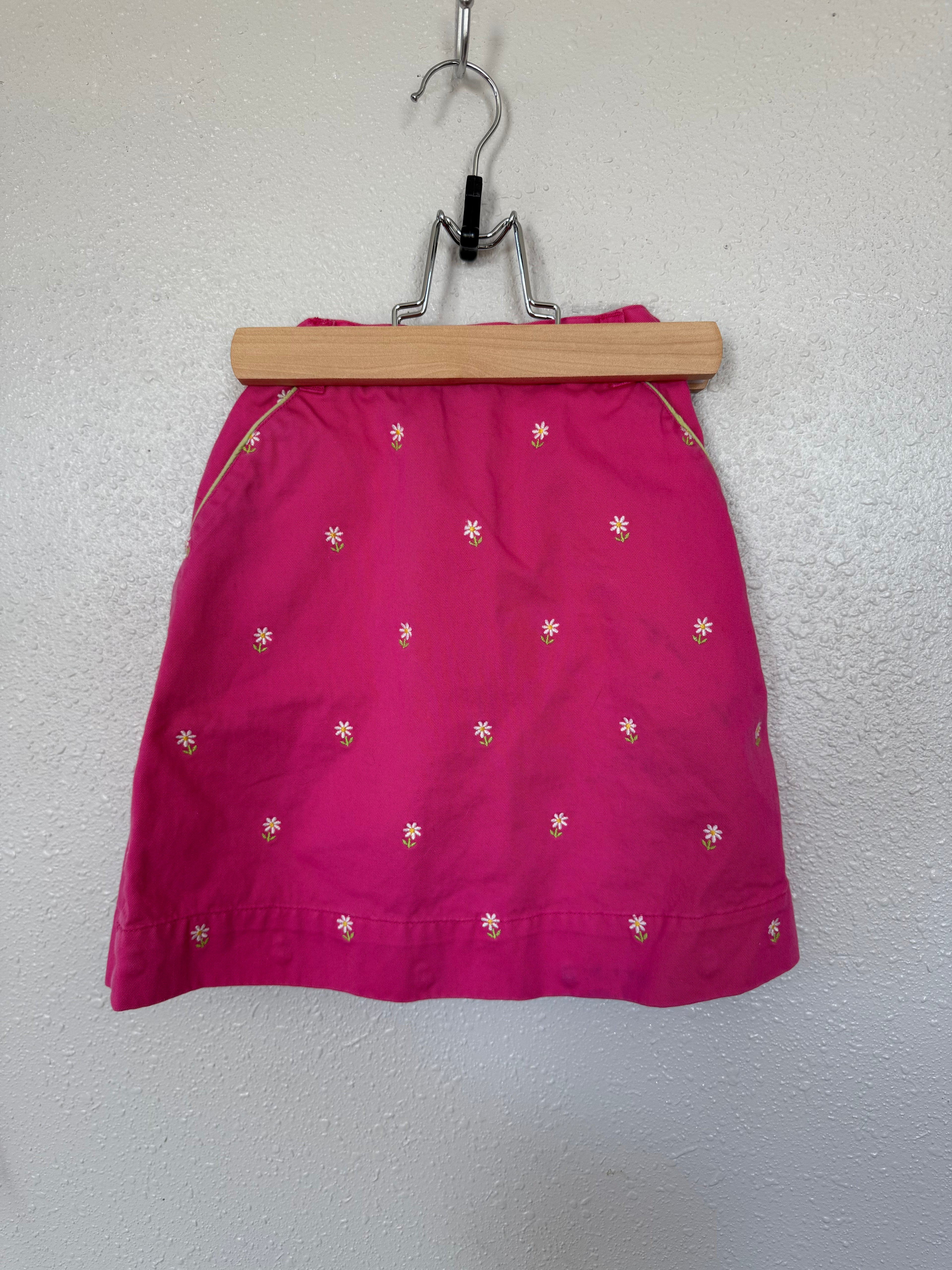 Y2K OshKosh Pink with Daisy Embroidery Skirt