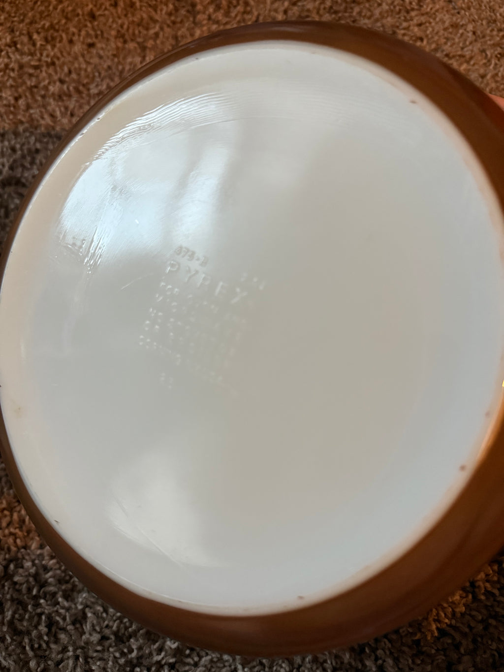 Vintage Woodland Pyrex 475-B