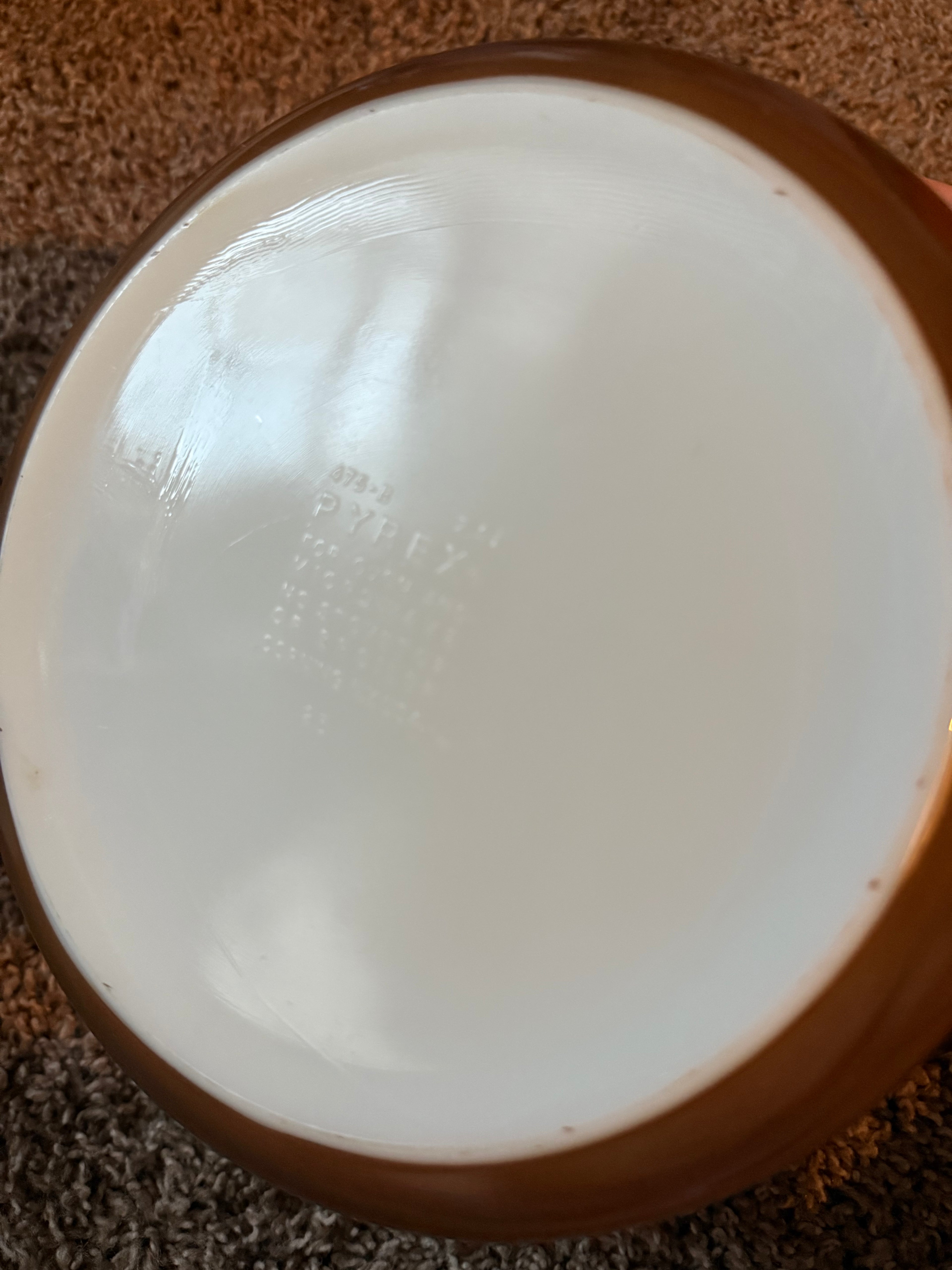 Vintage Woodland Pyrex 475-B