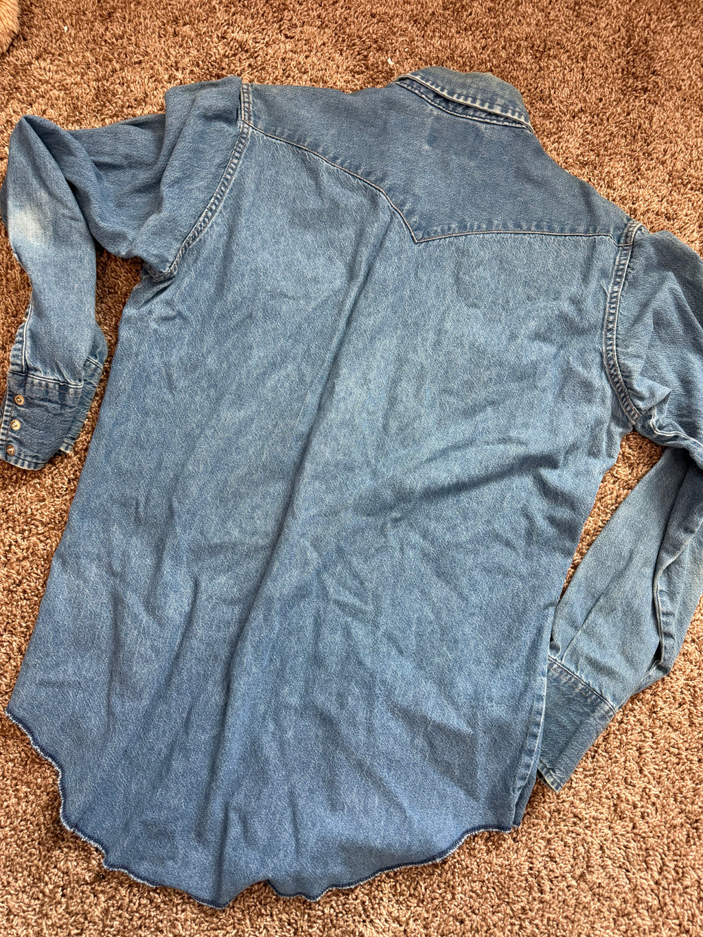 Vintage Wrangler Pearl Snap