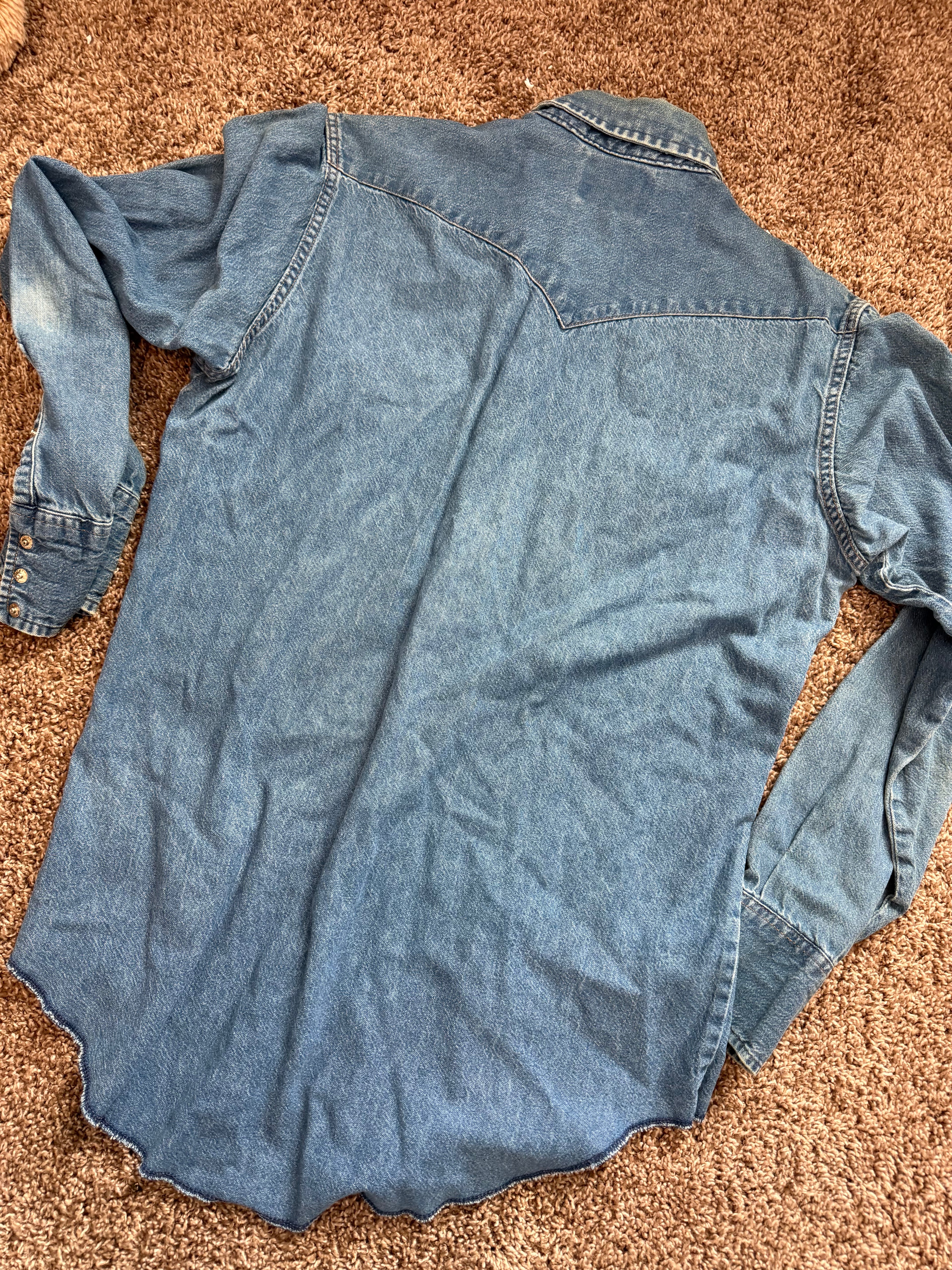Vintage Wrangler Pearl Snap