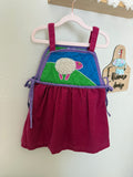 Vintage Quilted Sheep Dress
