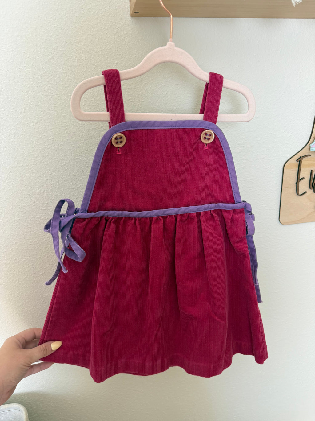 Vintage Quilted Sheep Dress