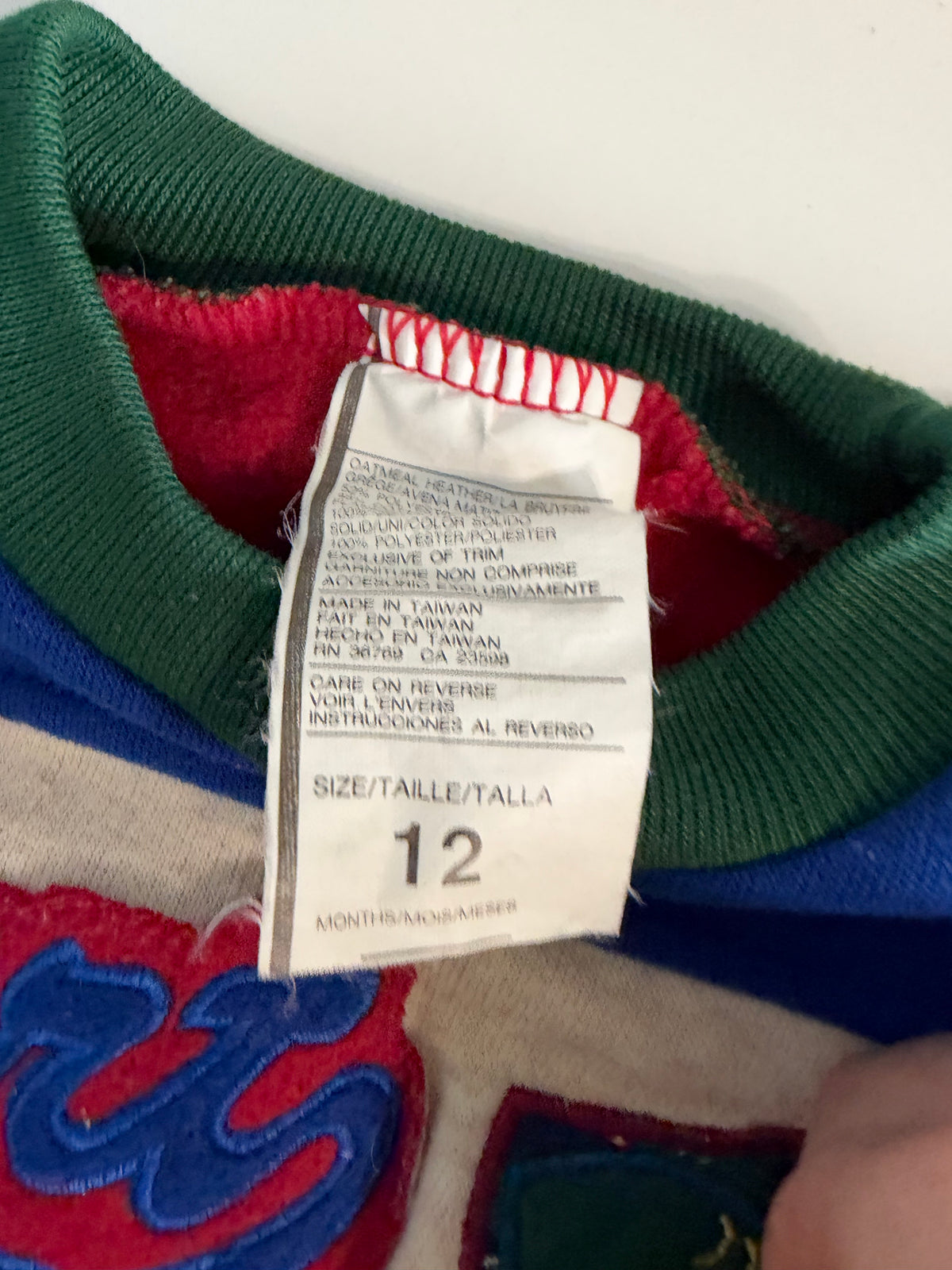 Vintage Plaid Sports Sweatset