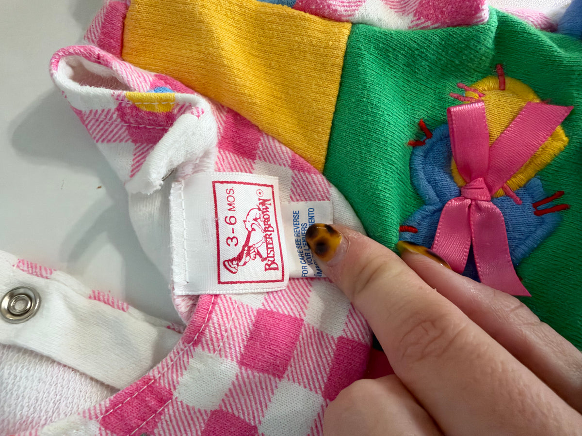 Vintage Colorblock Jumper