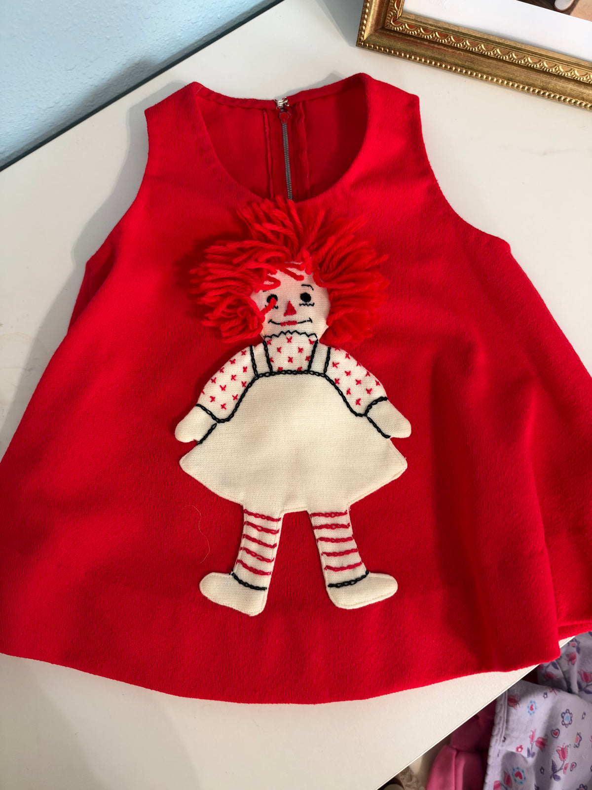 Vintage Raggedy Ann Dress