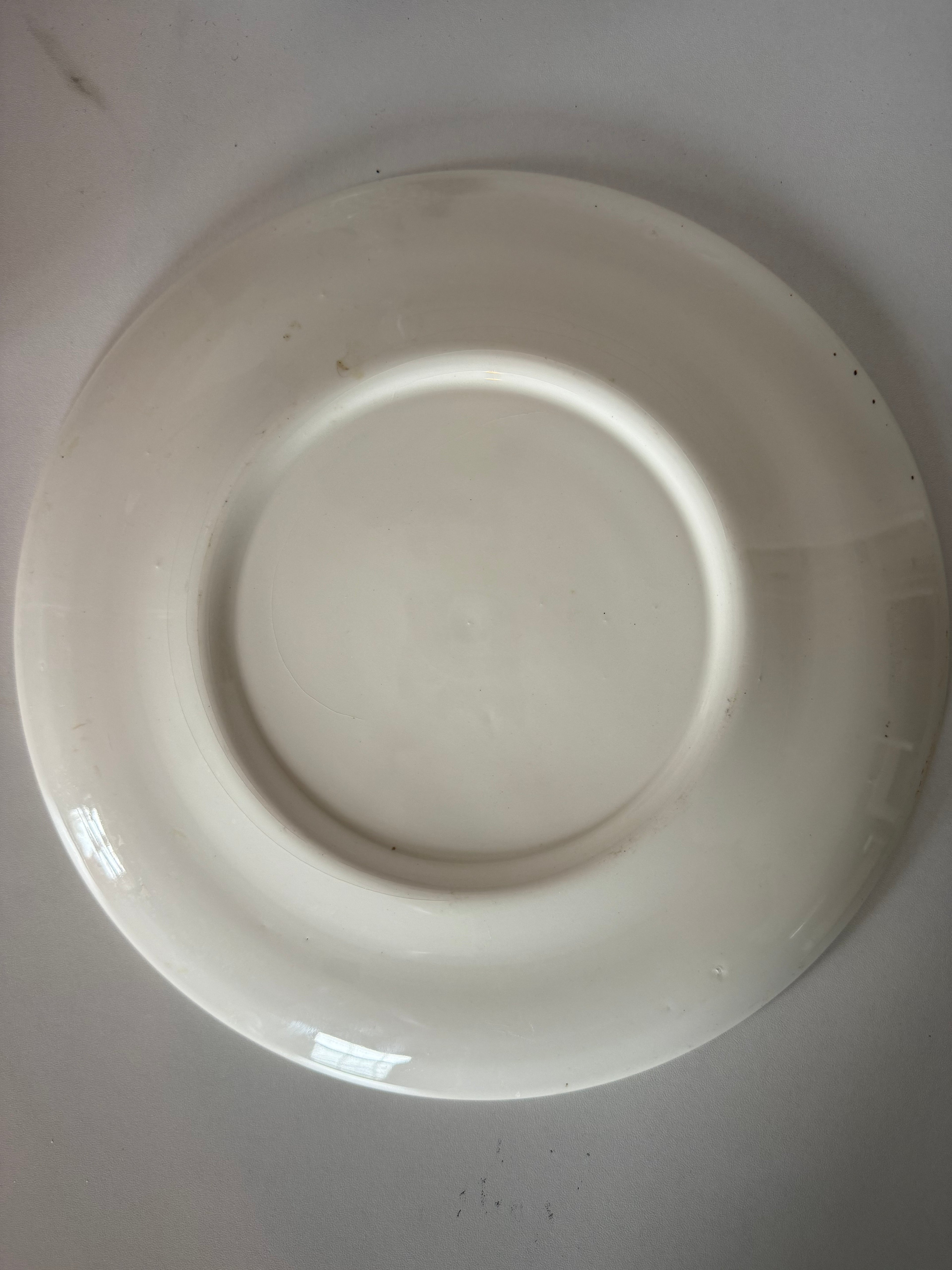 Vintage Jesus Plate with Gold Rim