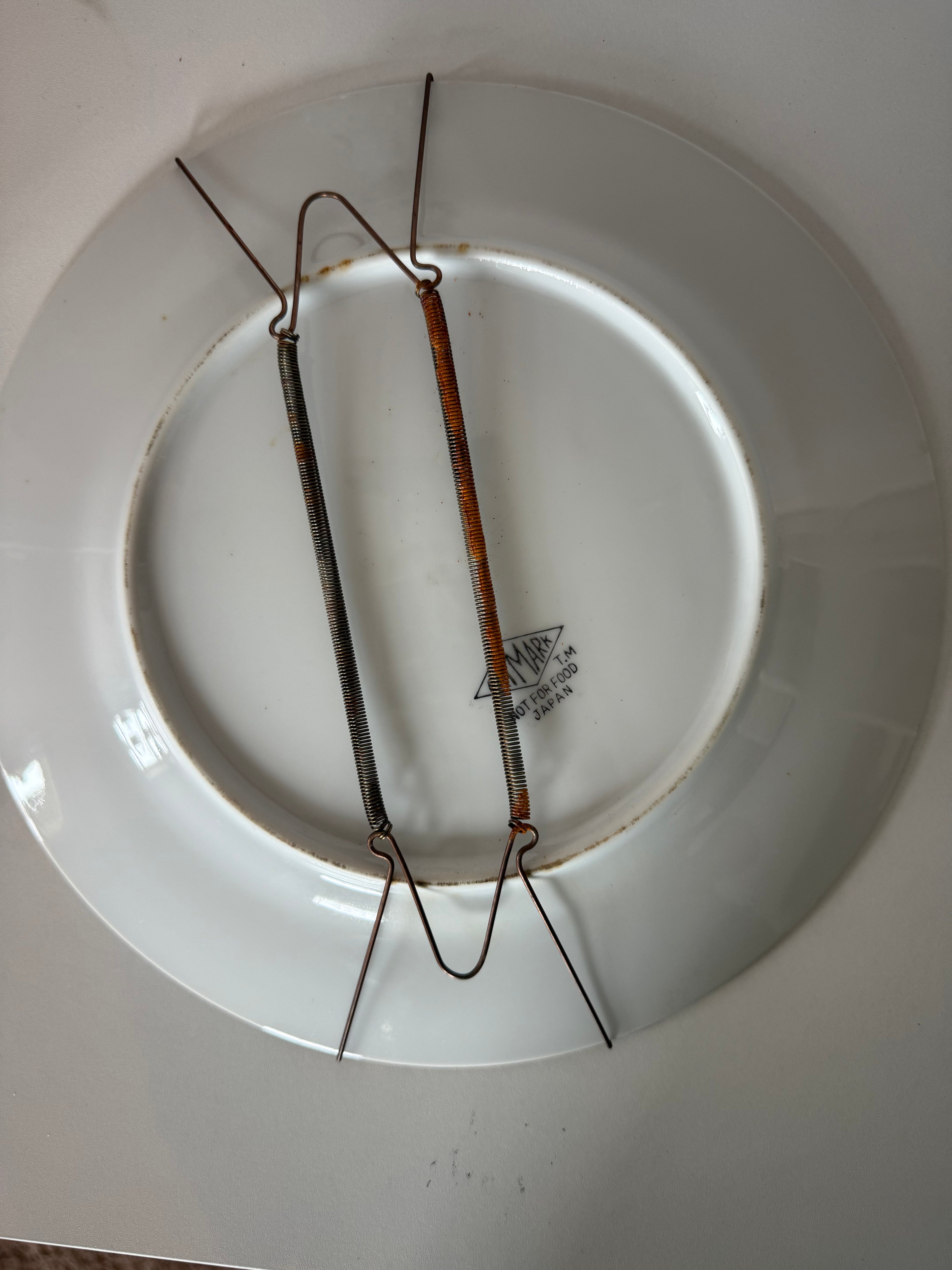 Vintage Fruit Plate w/ Hanger