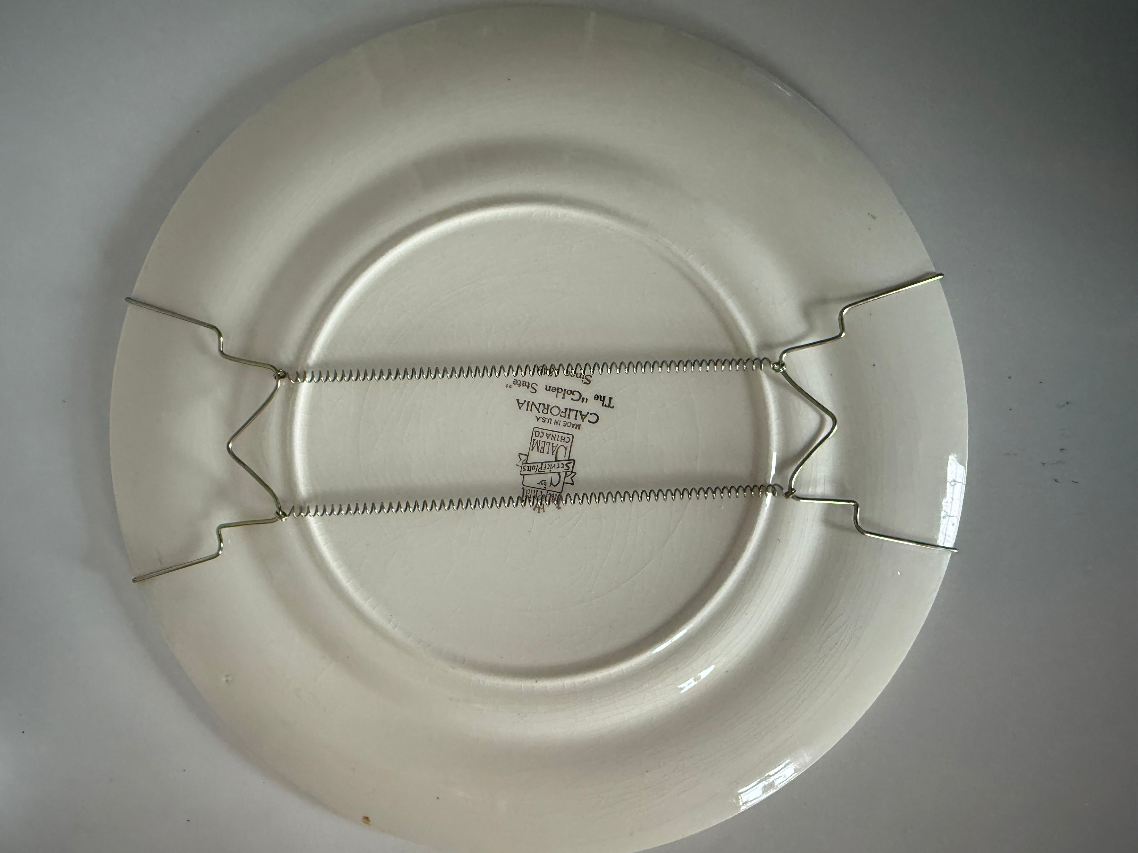 Antique Yosemite Falls Plate