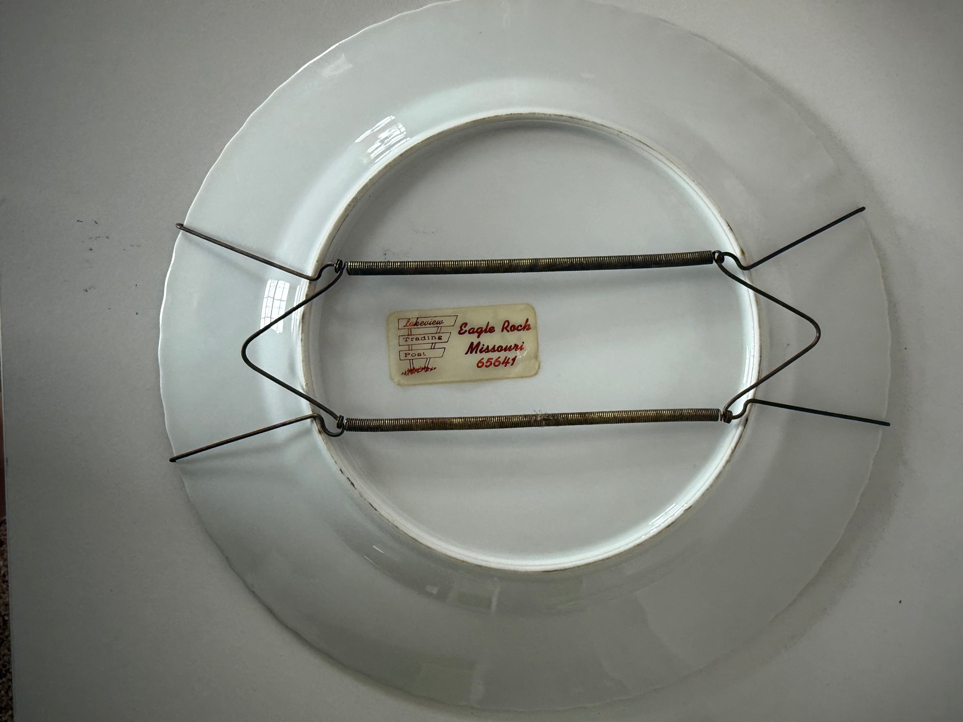 Vintage "The Ozarks" Plate