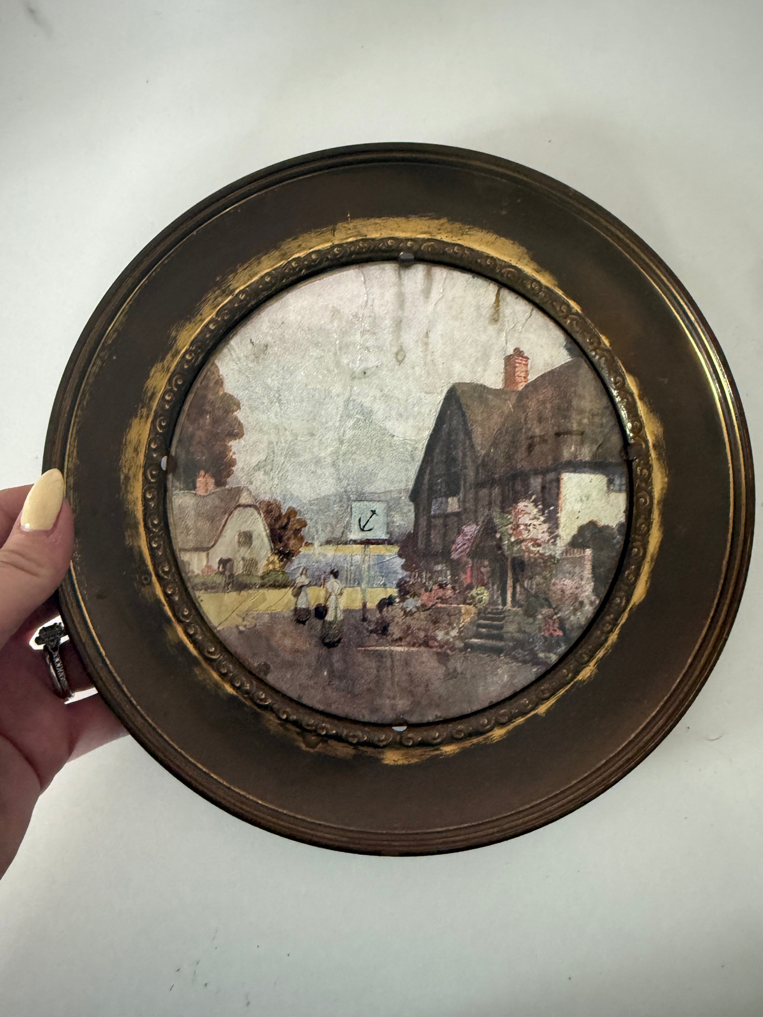 Antique Bronze Landscaping Plate