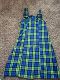 Vintage Retro Plaid Dress