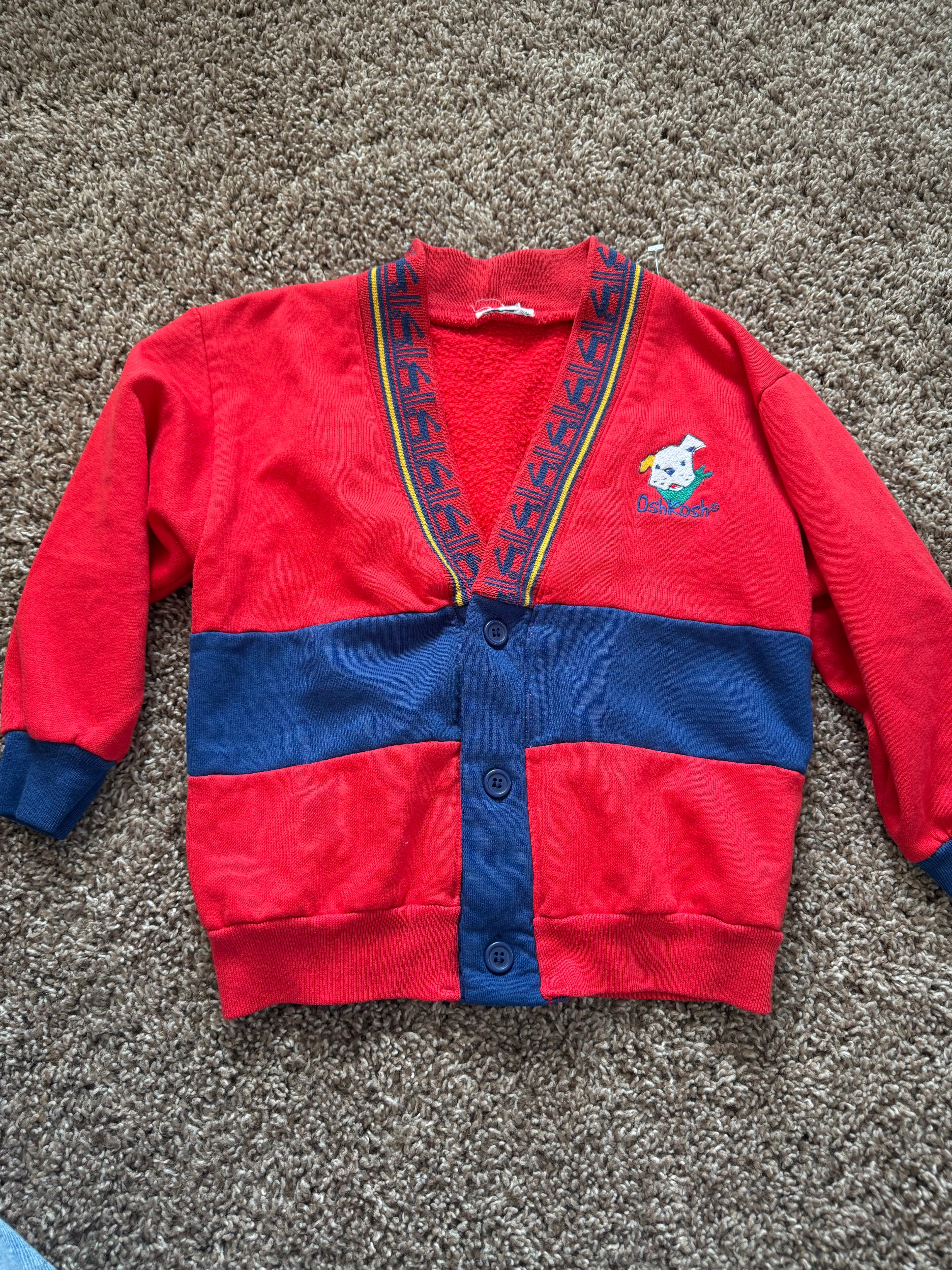 Vintage OshKosh Sweater Cardigan